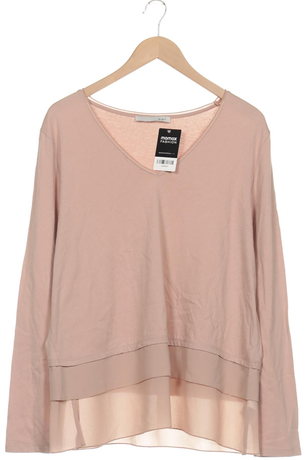 

Oui Damen Langarmshirt, pink, Gr. 44