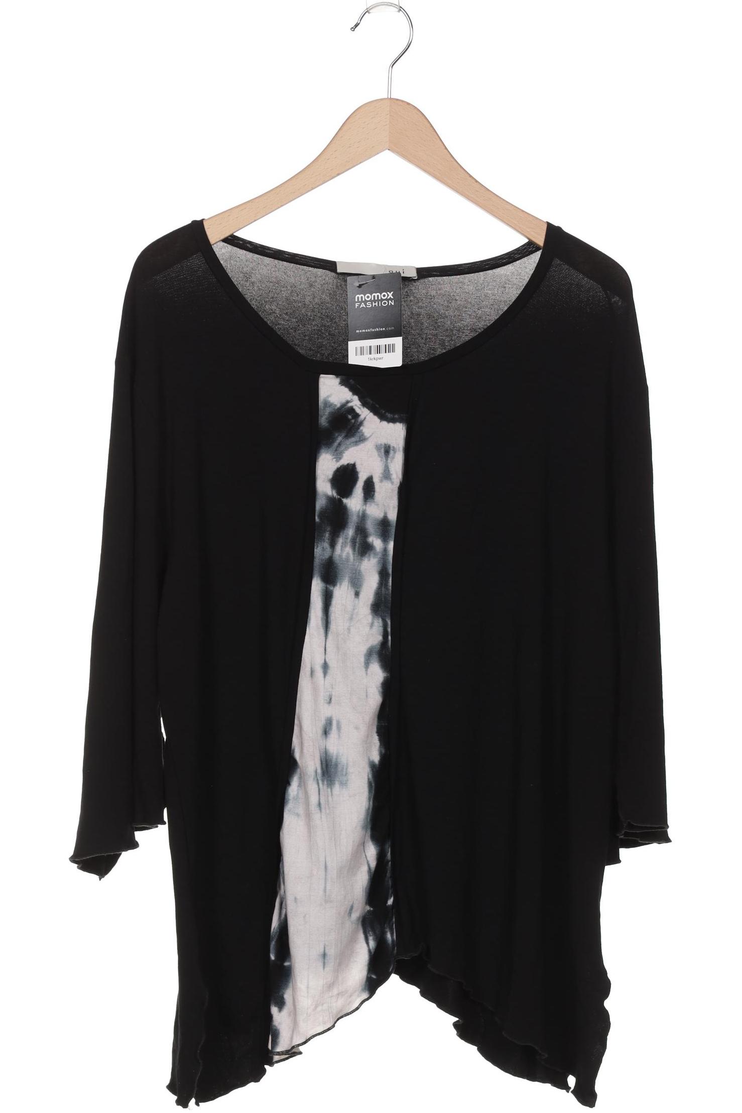 

Oui Damen Langarmshirt, schwarz, Gr. 46