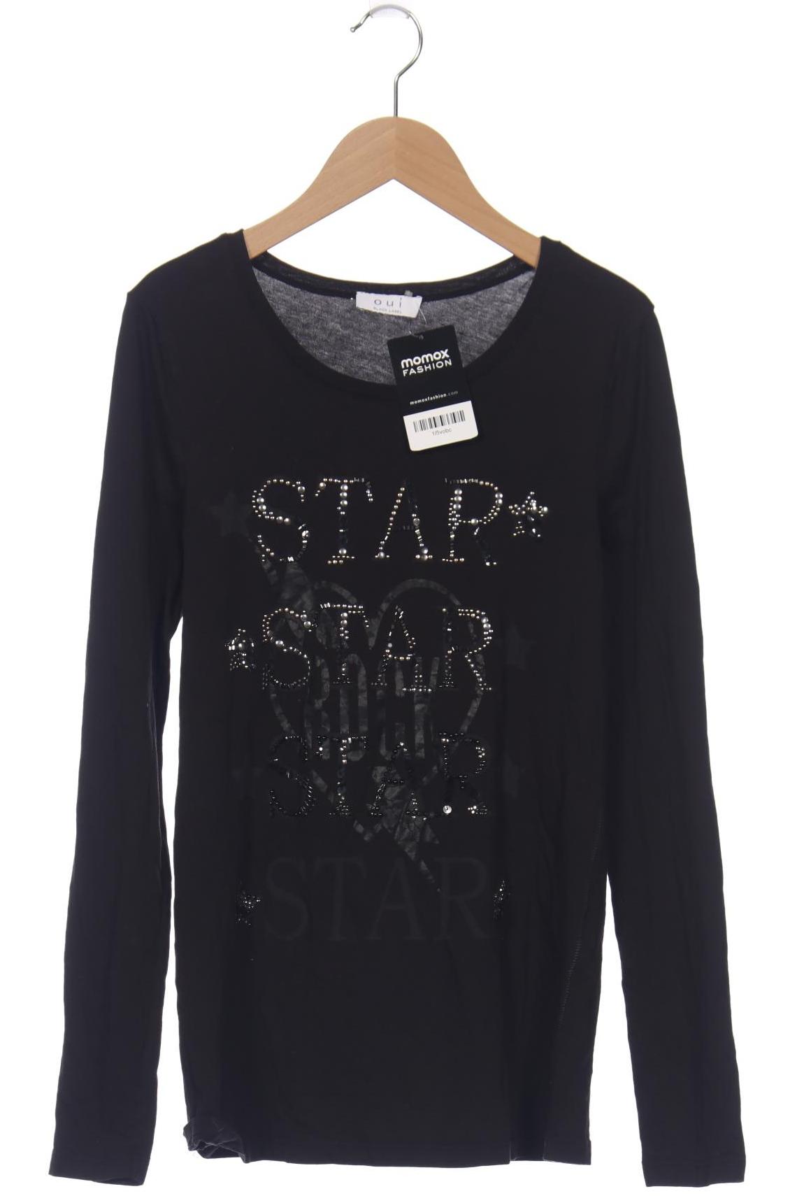 

Oui Damen Langarmshirt, grau