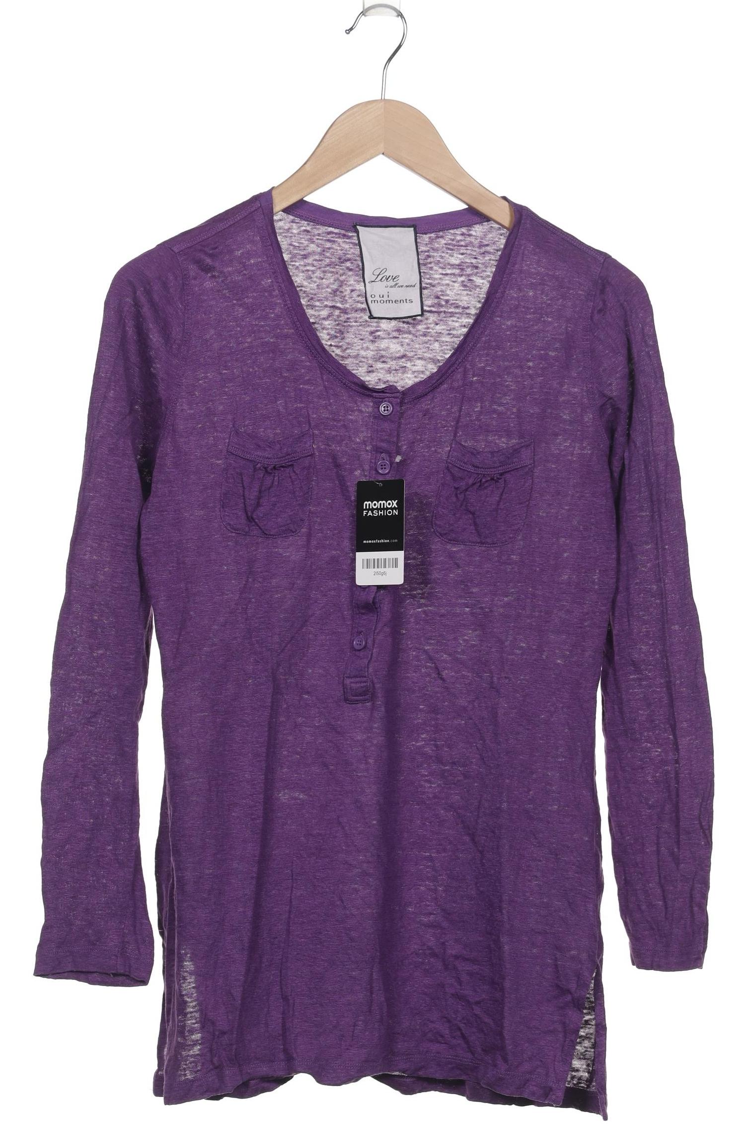 

Oui Damen Langarmshirt, flieder, Gr. 38