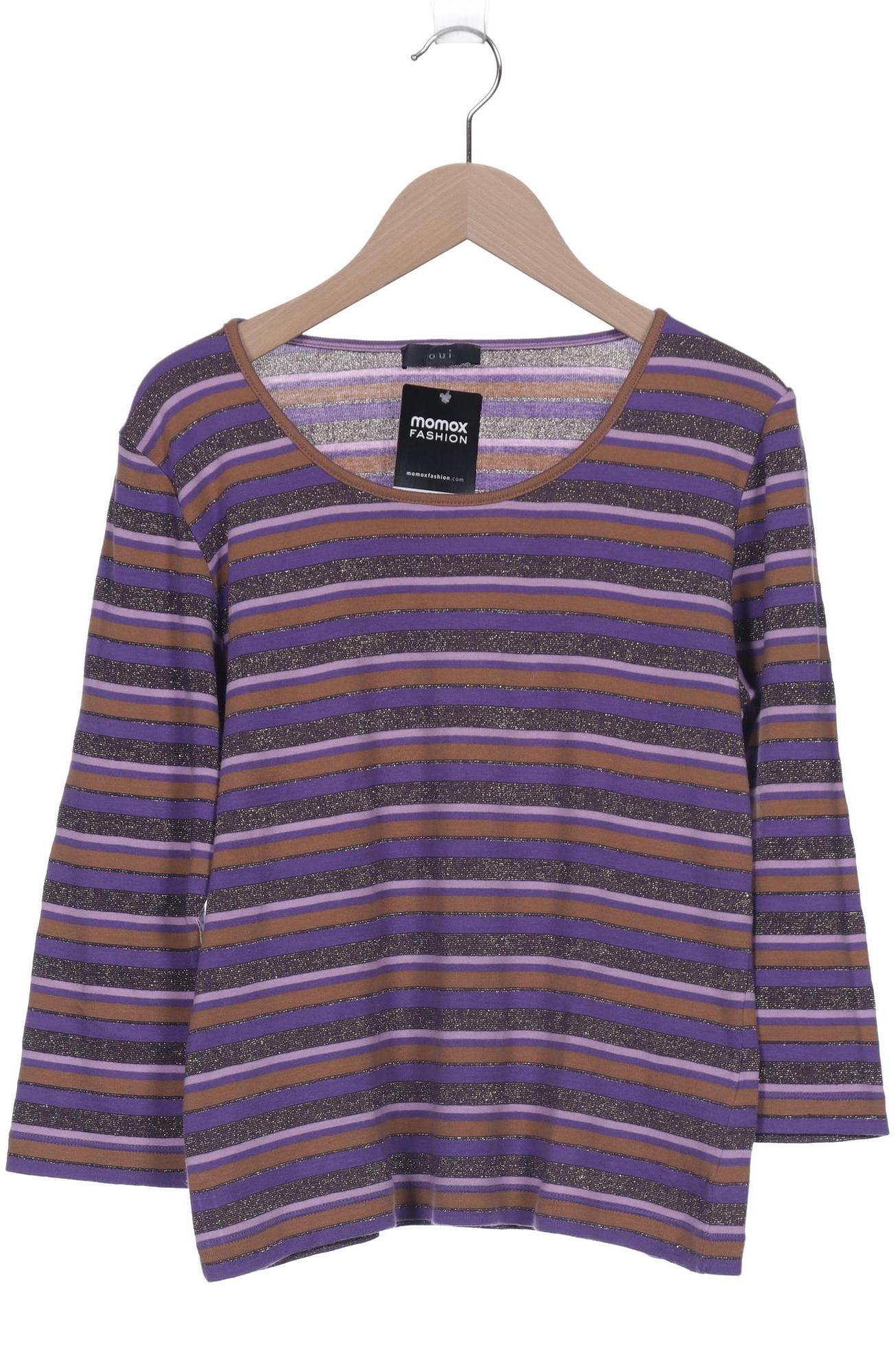

Oui Damen Langarmshirt, flieder, Gr. 38