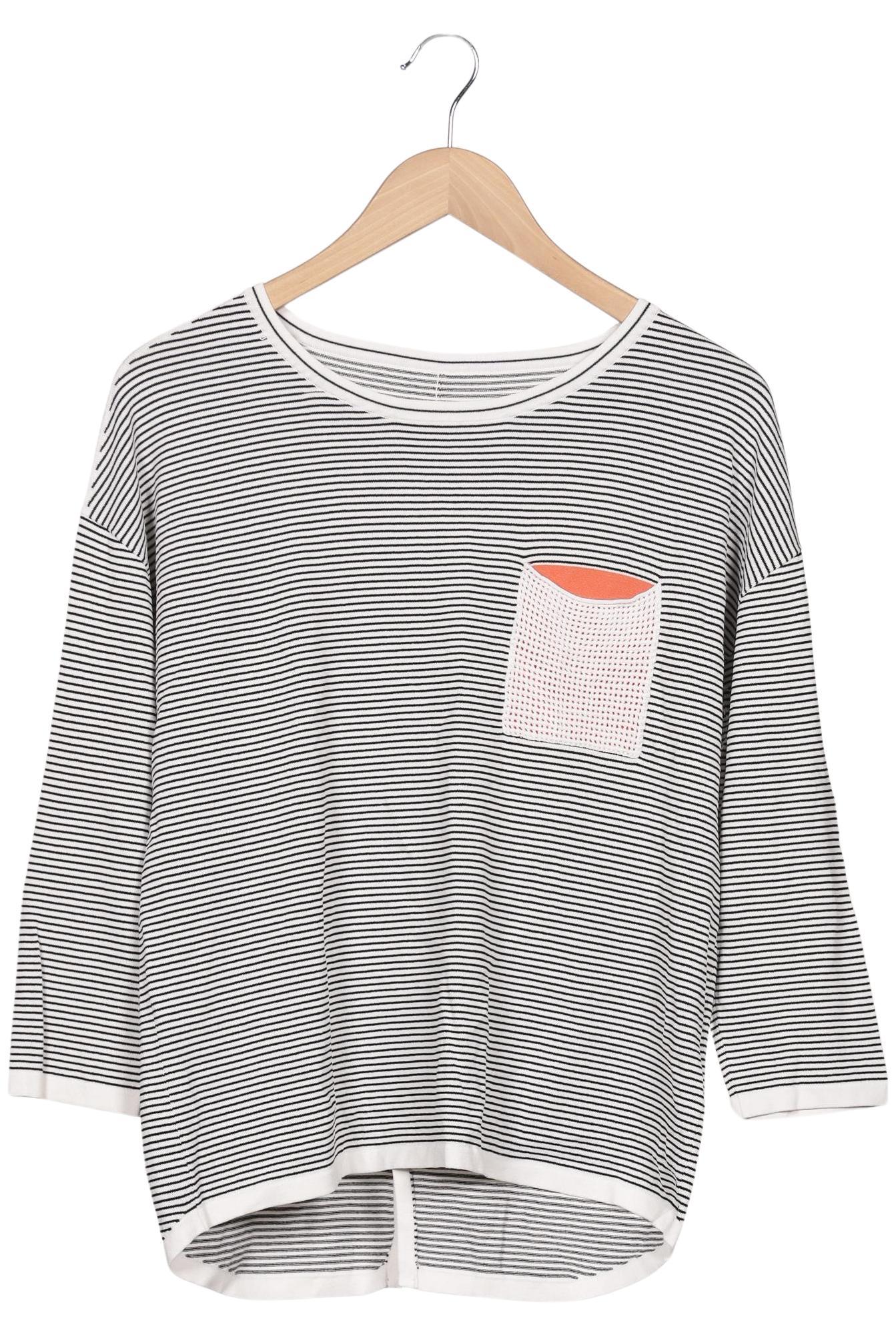 

Oui Damen Langarmshirt, schwarz, Gr. 40