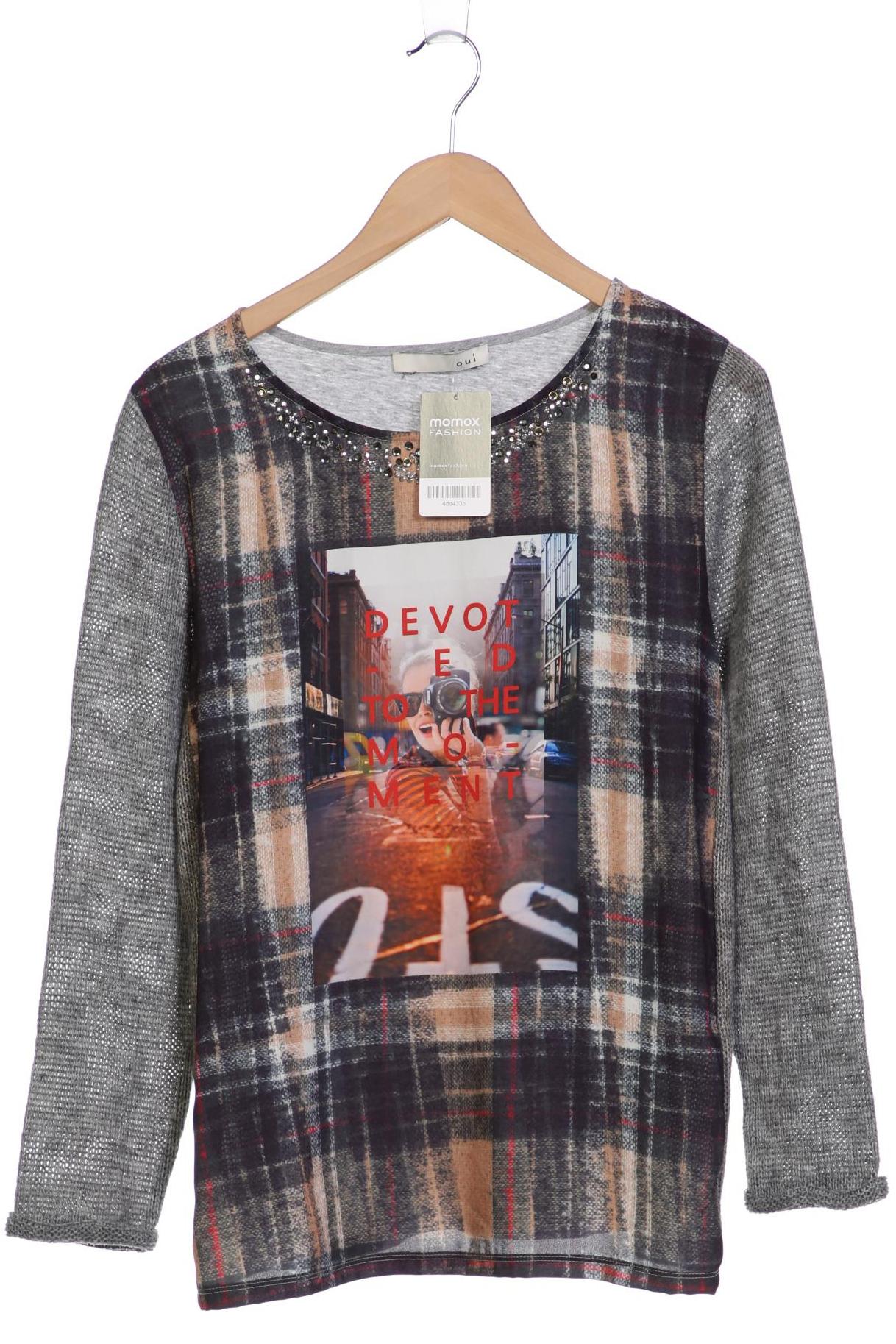 

Oui Damen Langarmshirt, mehrfarbig