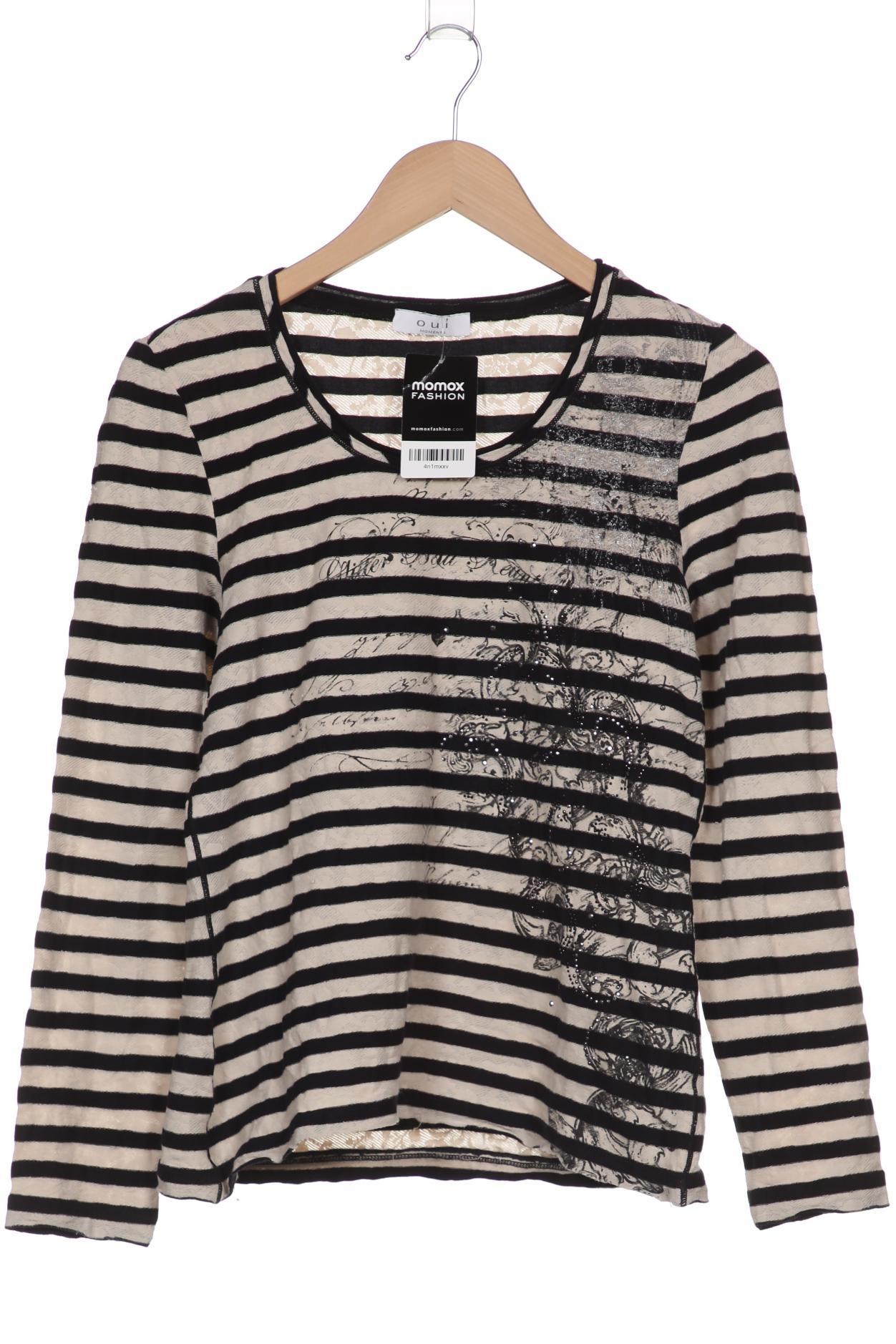 

Oui Damen Langarmshirt, beige