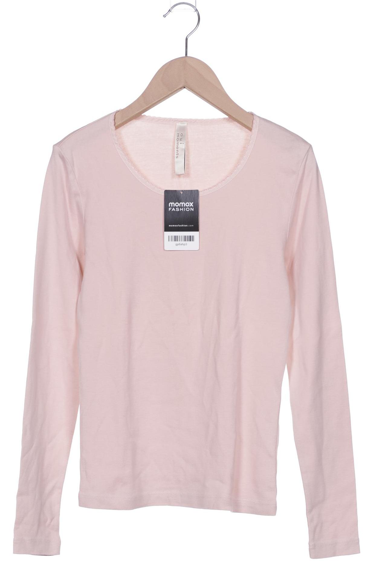 

Oui Damen Langarmshirt, pink, Gr. 38