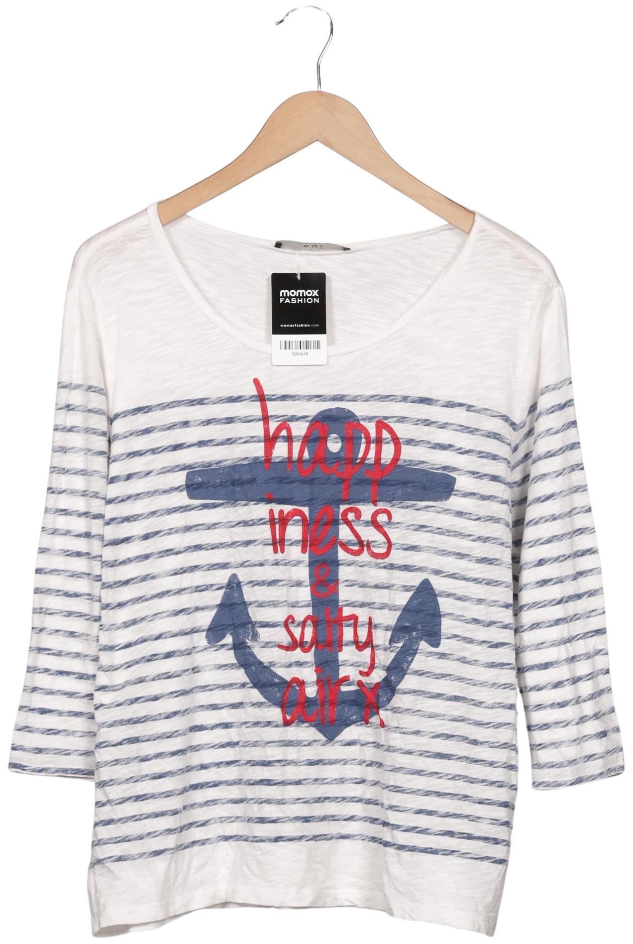 

Oui Damen Langarmshirt, mehrfarbig, Gr. 42