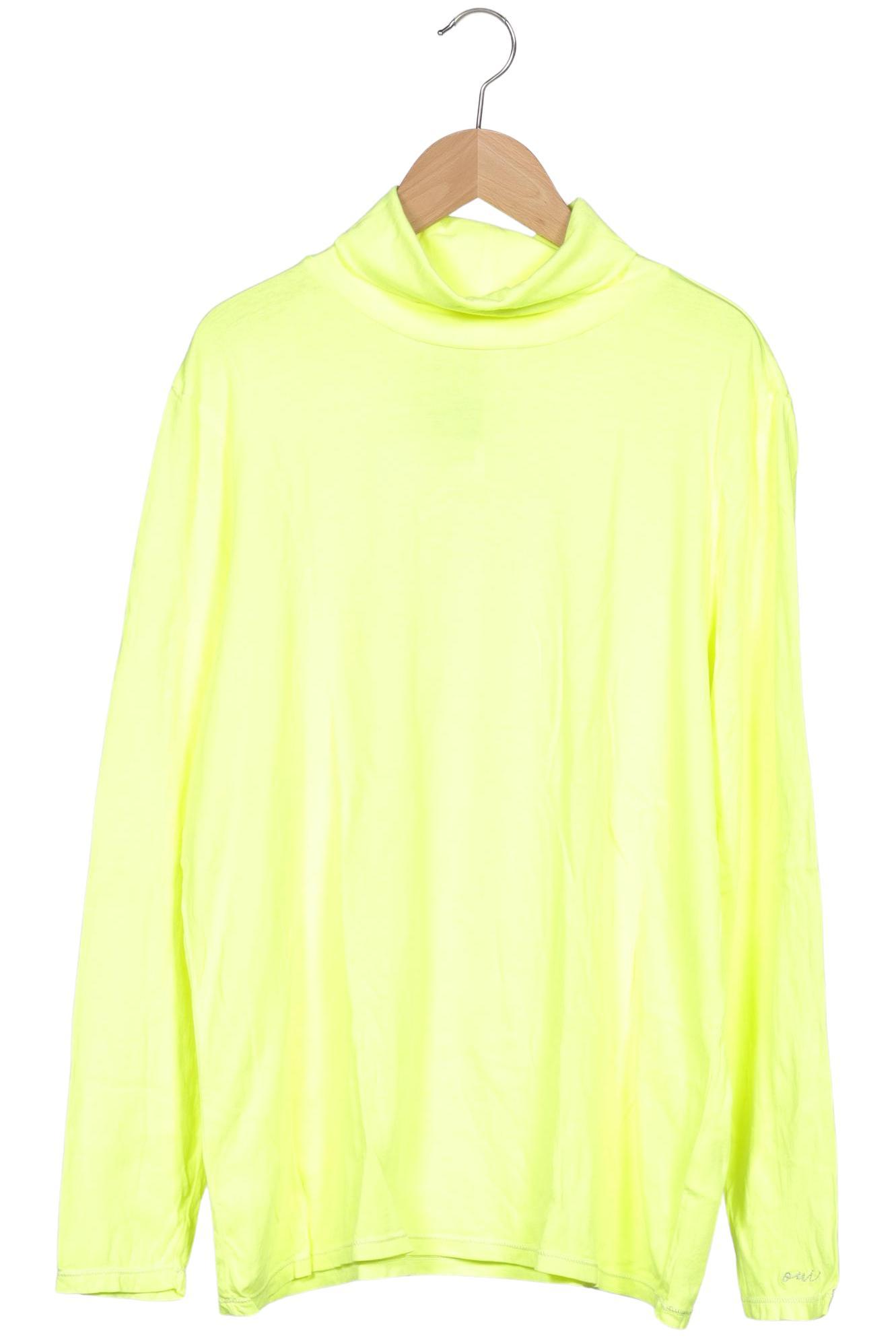 

Oui Damen Langarmshirt, neon, Gr. 44