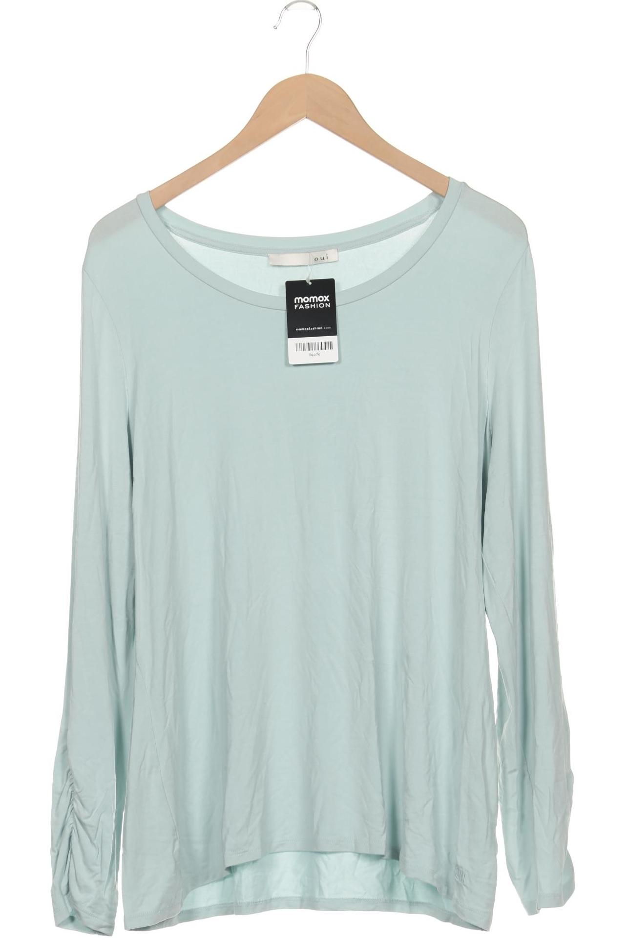 

Oui Damen Langarmshirt, hellblau, Gr. 42