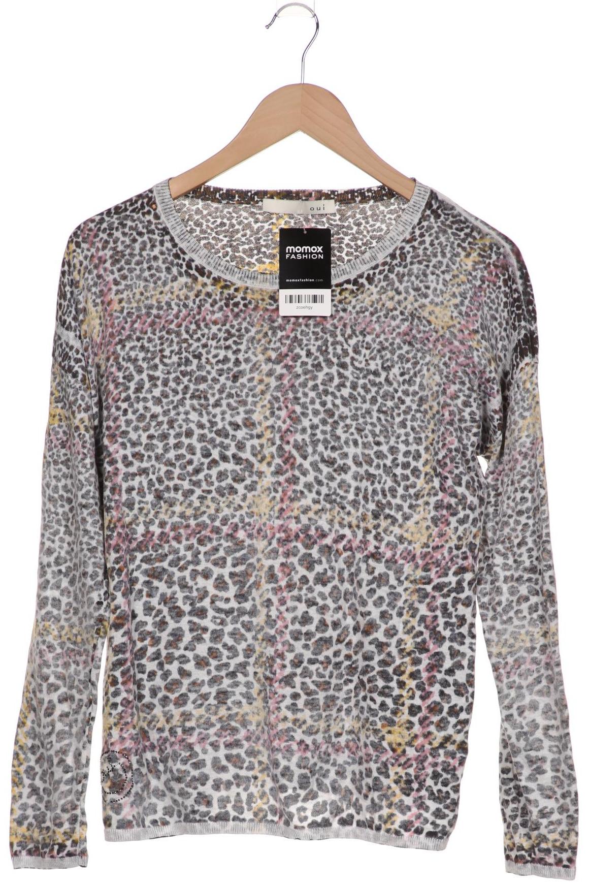 

Oui Damen Langarmshirt, mehrfarbig, Gr. 38