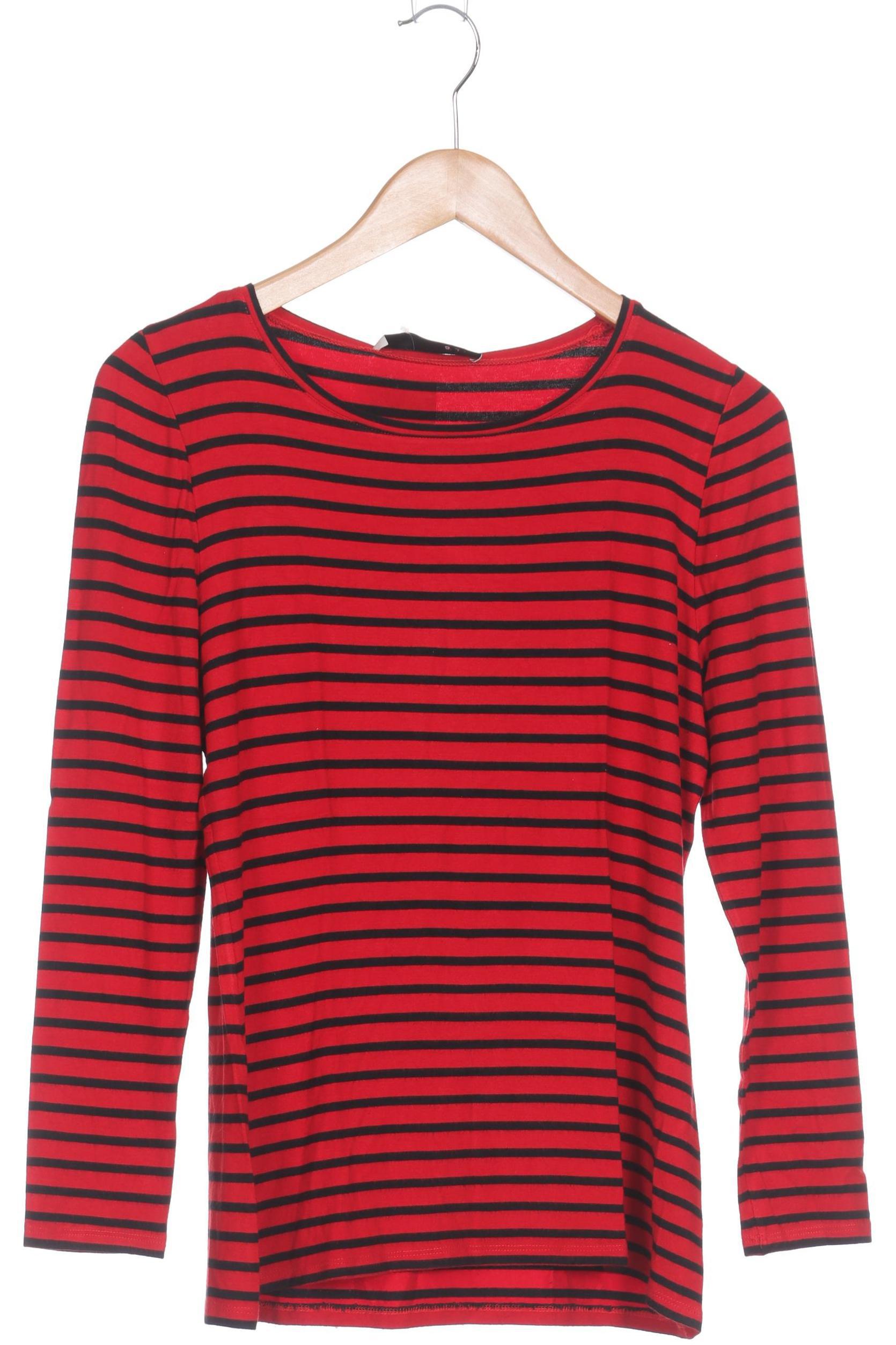 

Oui Damen Langarmshirt, rot, Gr. 34