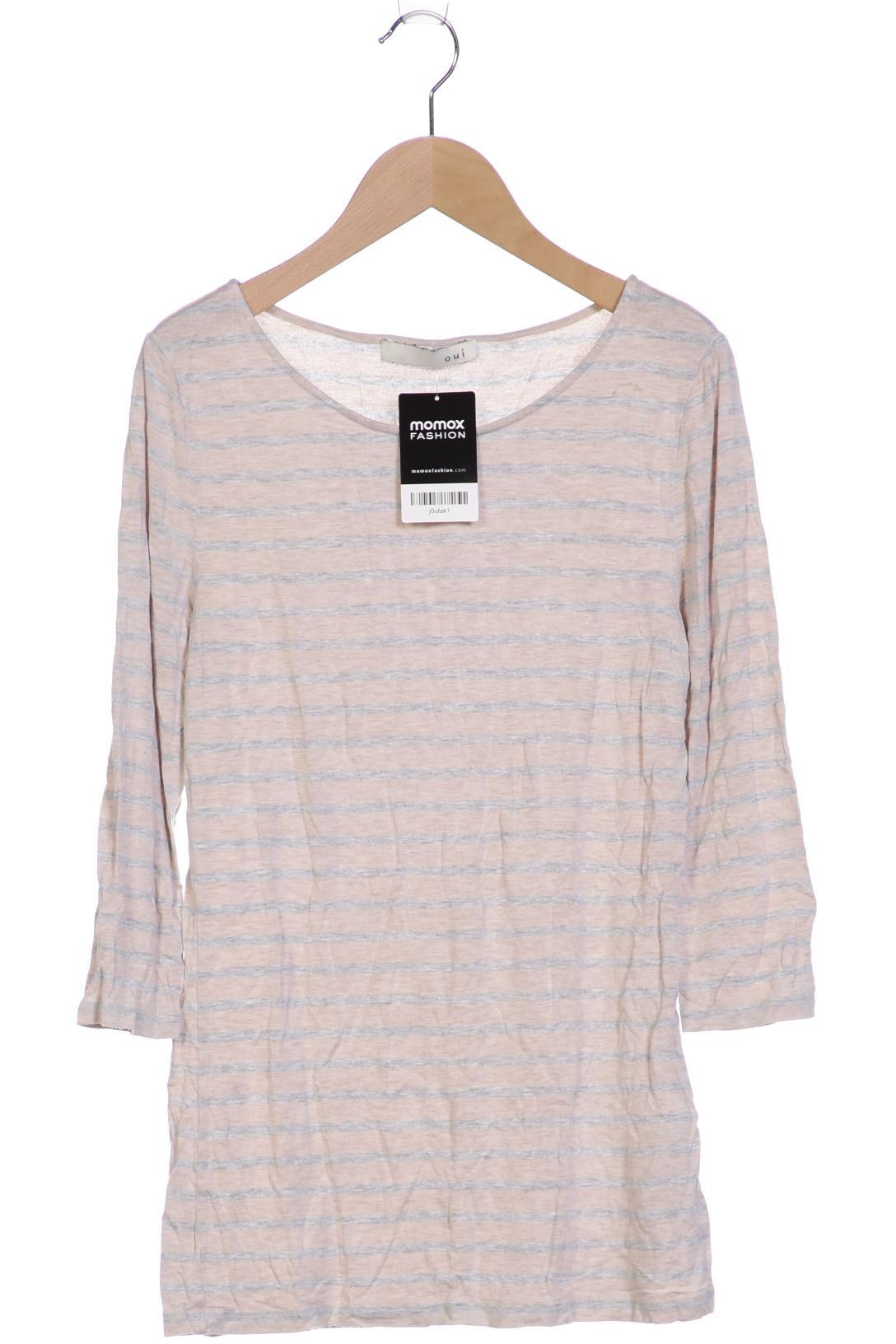 

Oui Damen Langarmshirt, beige, Gr. 38