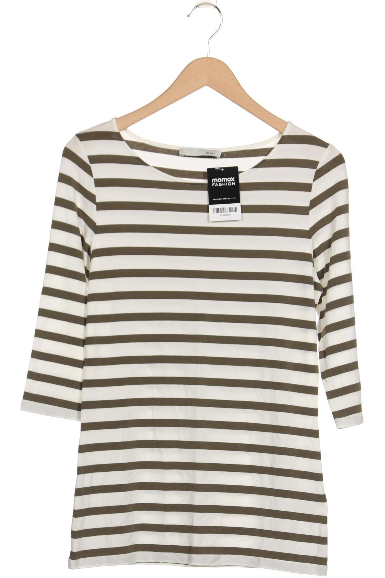 

Oui Damen Langarmshirt, grün, Gr. 38