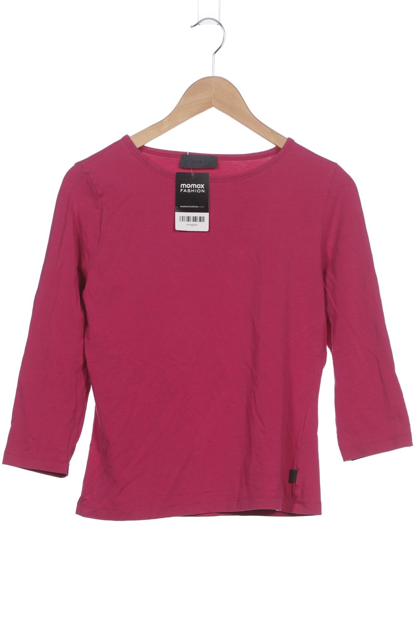 

Oui Damen Langarmshirt, pink, Gr. 40