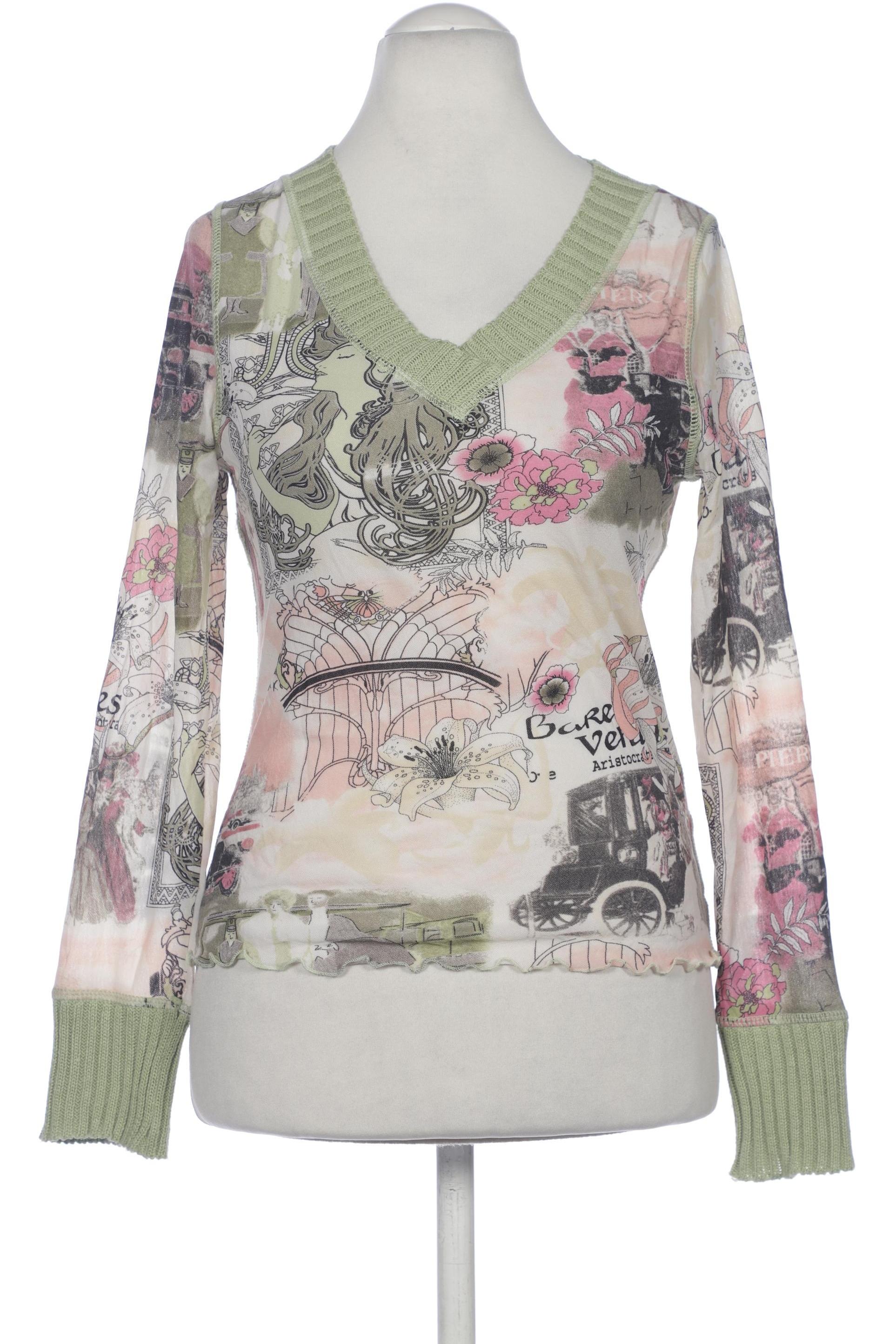 

Oui Damen Langarmshirt, hellgrün, Gr. 38