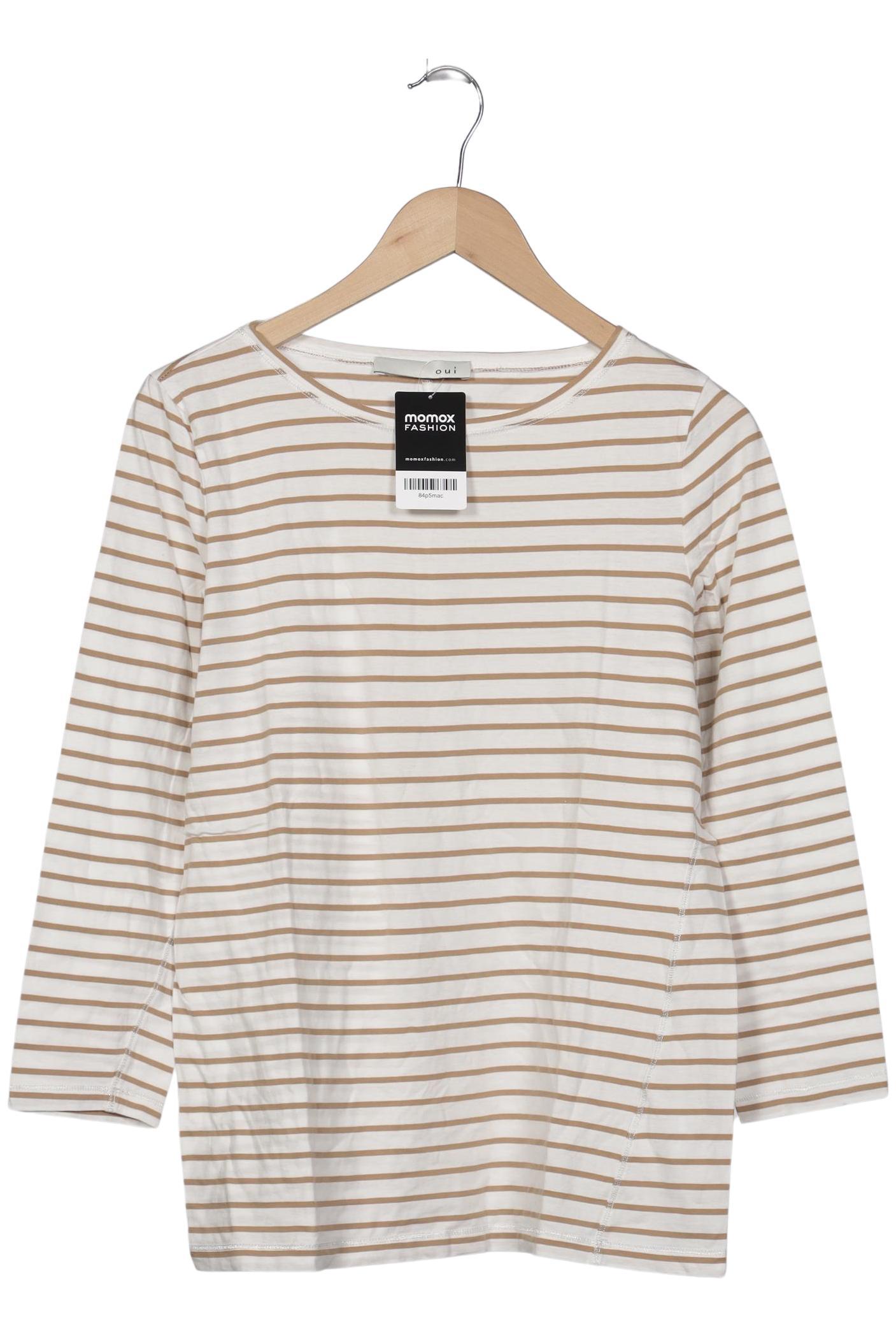 

Oui Damen Langarmshirt, mehrfarbig, Gr. 42