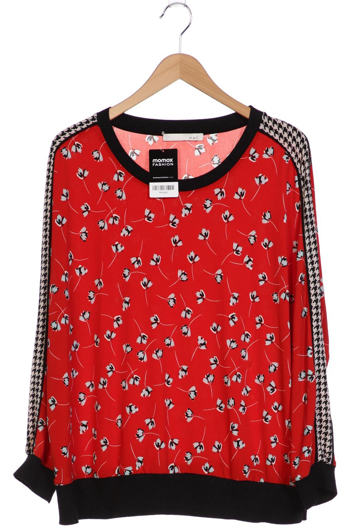 

Oui Damen Langarmshirt, rot