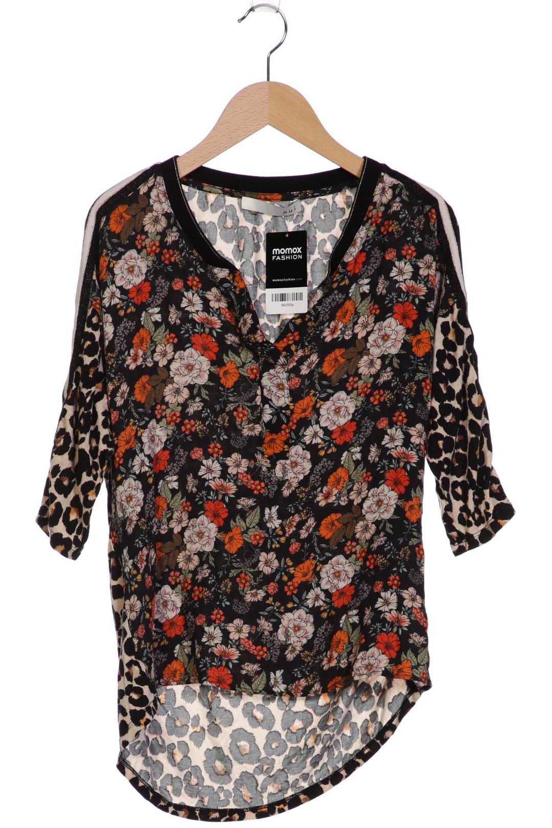 

Oui Damen Langarmshirt, mehrfarbig, Gr. 38