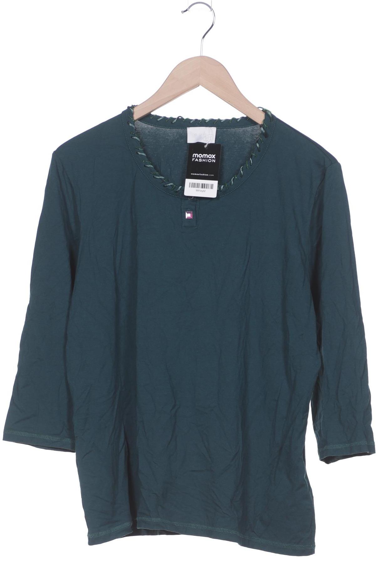 

Oui Damen Langarmshirt, grün, Gr. 44