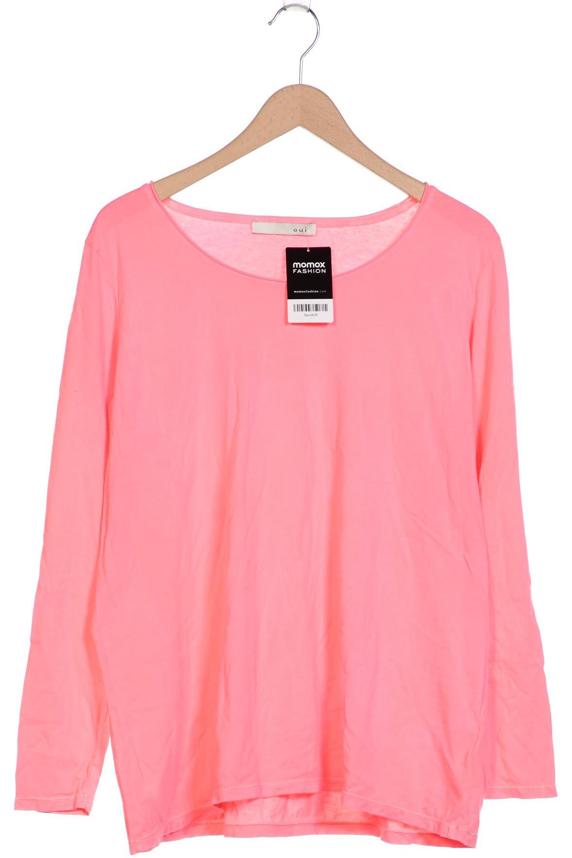 

Oui Damen Langarmshirt, neon, Gr. 46
