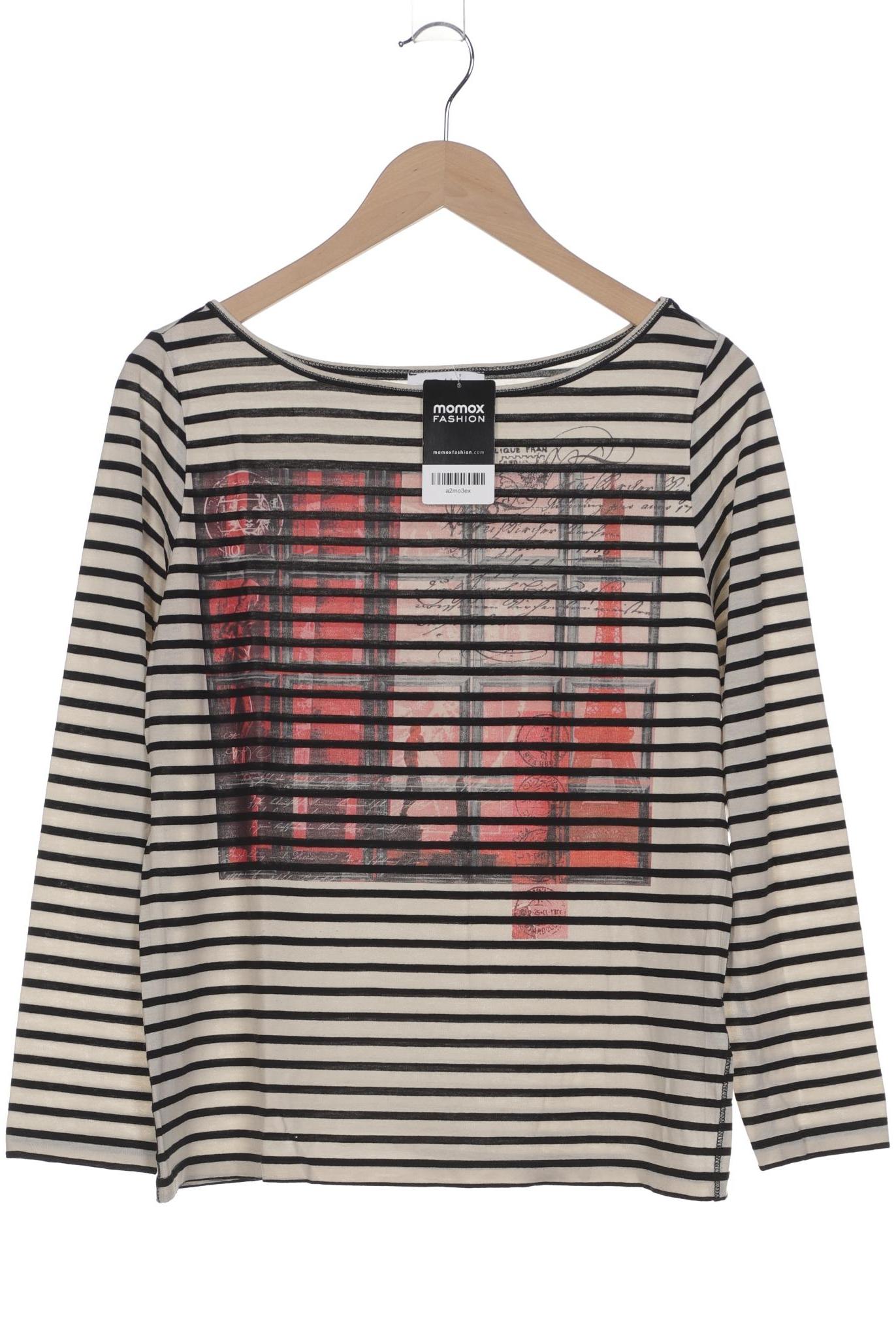 

Oui Damen Langarmshirt, beige, Gr. 40