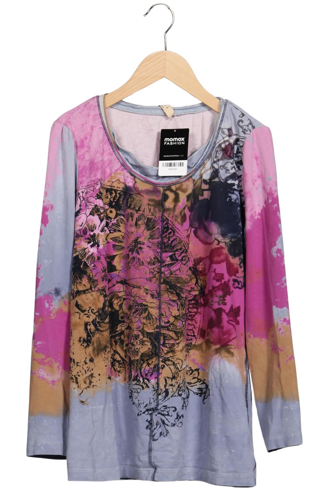

Oui Damen Langarmshirt, mehrfarbig, Gr. 42