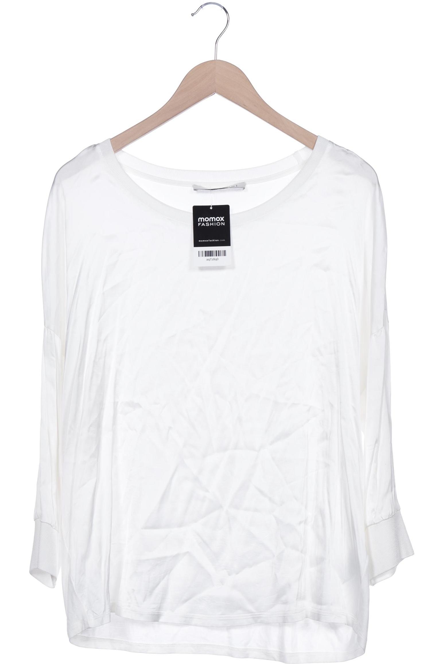 

Oui Damen Langarmshirt, cremeweiß, Gr. 42