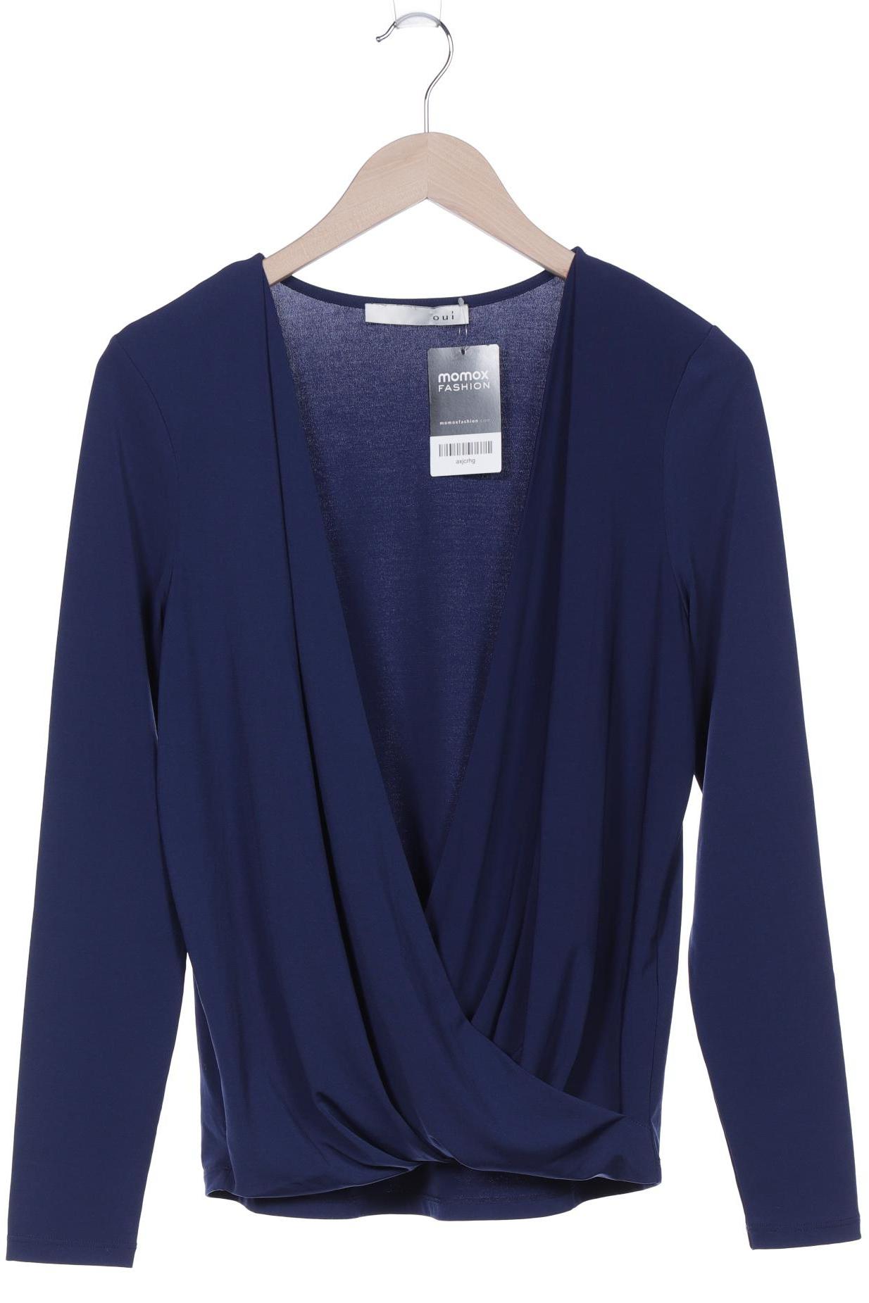 

Oui Damen Langarmshirt, marineblau, Gr. 36