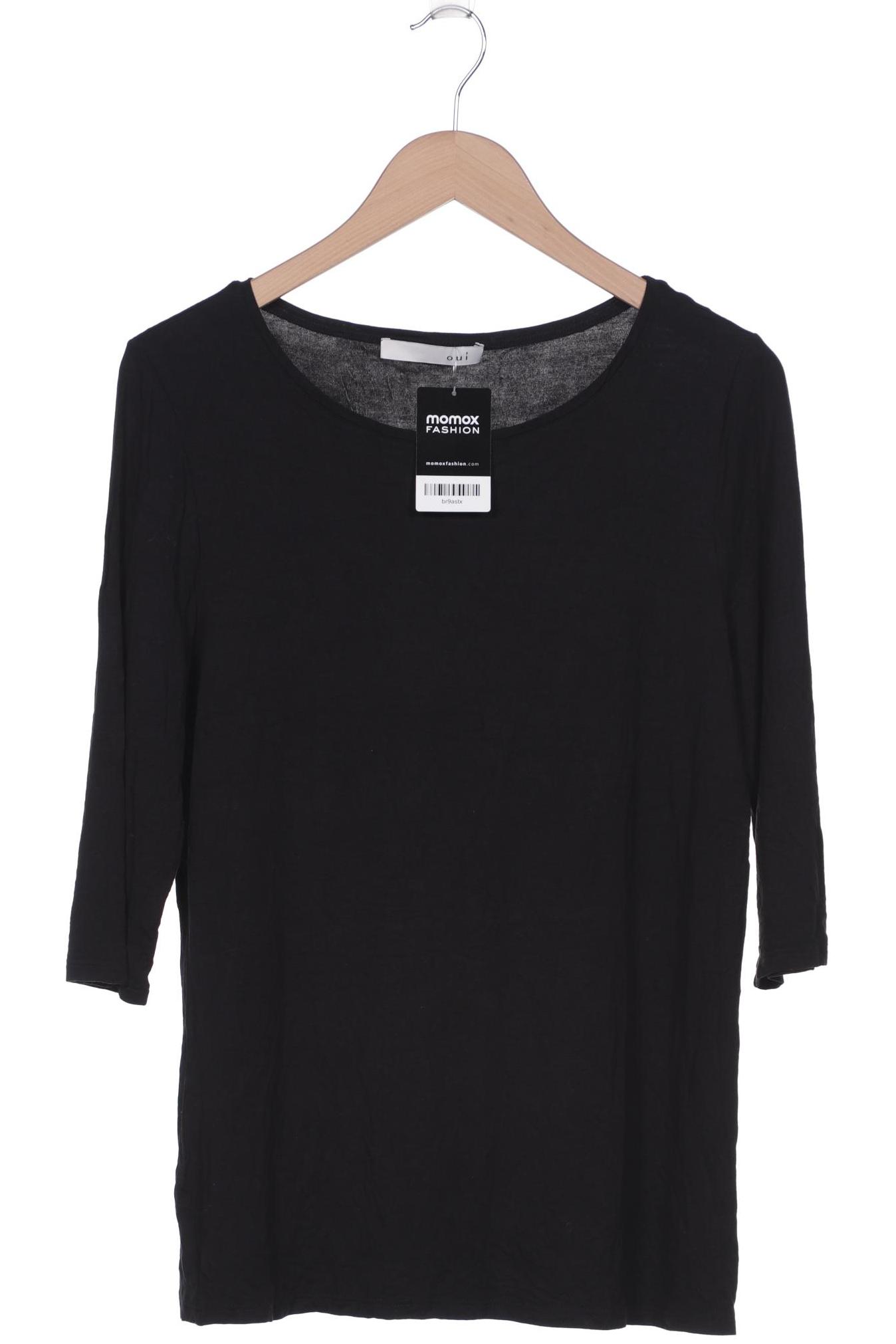 

Oui Damen Langarmshirt, schwarz