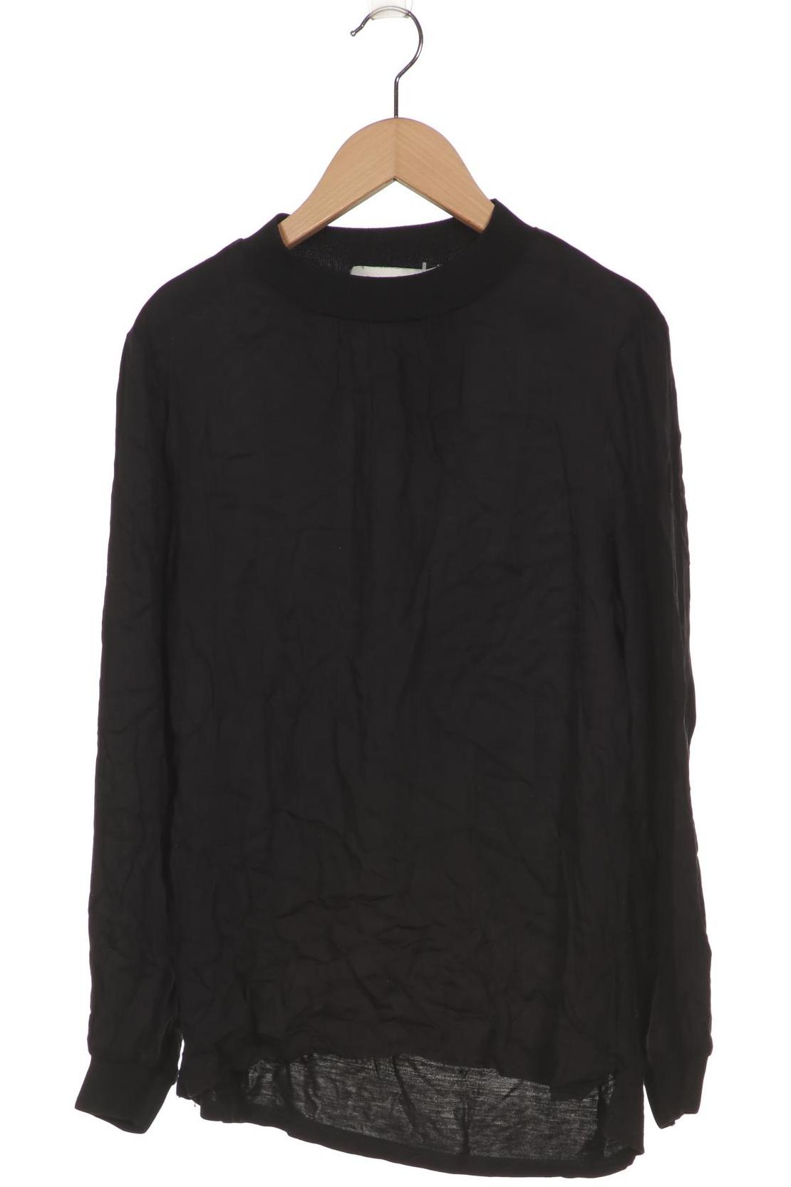 

Oui Damen Langarmshirt, schwarz