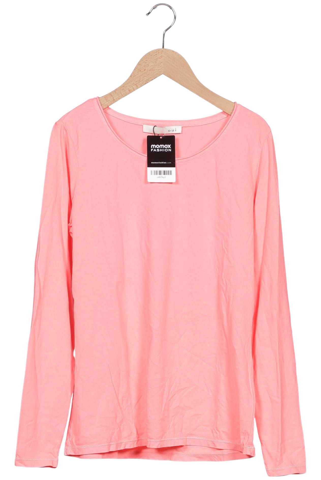 

Oui Damen Langarmshirt, neon, Gr. 36