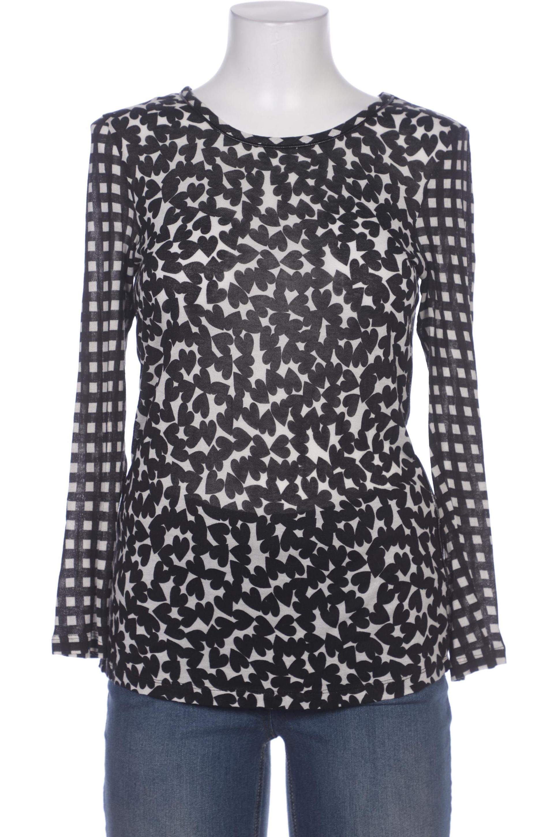 

Oui Damen Langarmshirt, schwarz, Gr. 36