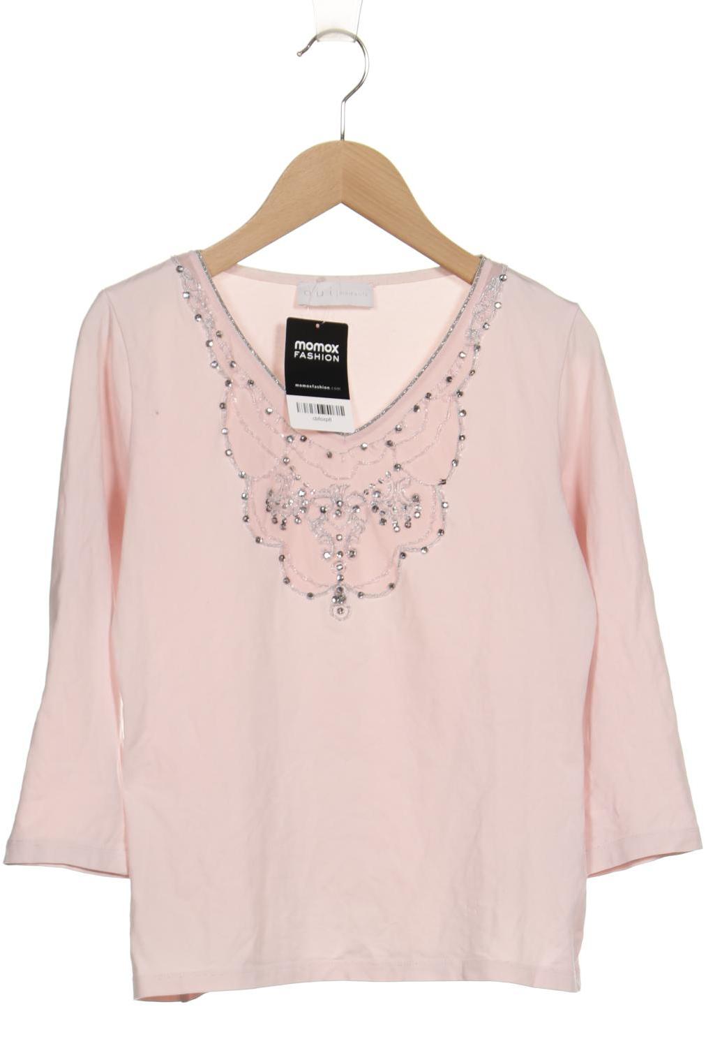

Oui Damen Langarmshirt, pink, Gr. 38