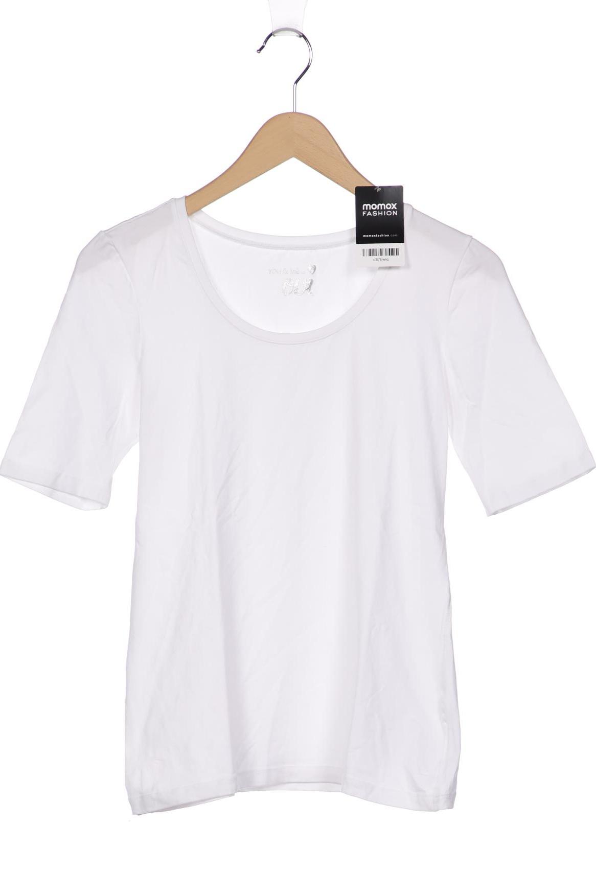 

Oui Damen Langarmshirt, weiß