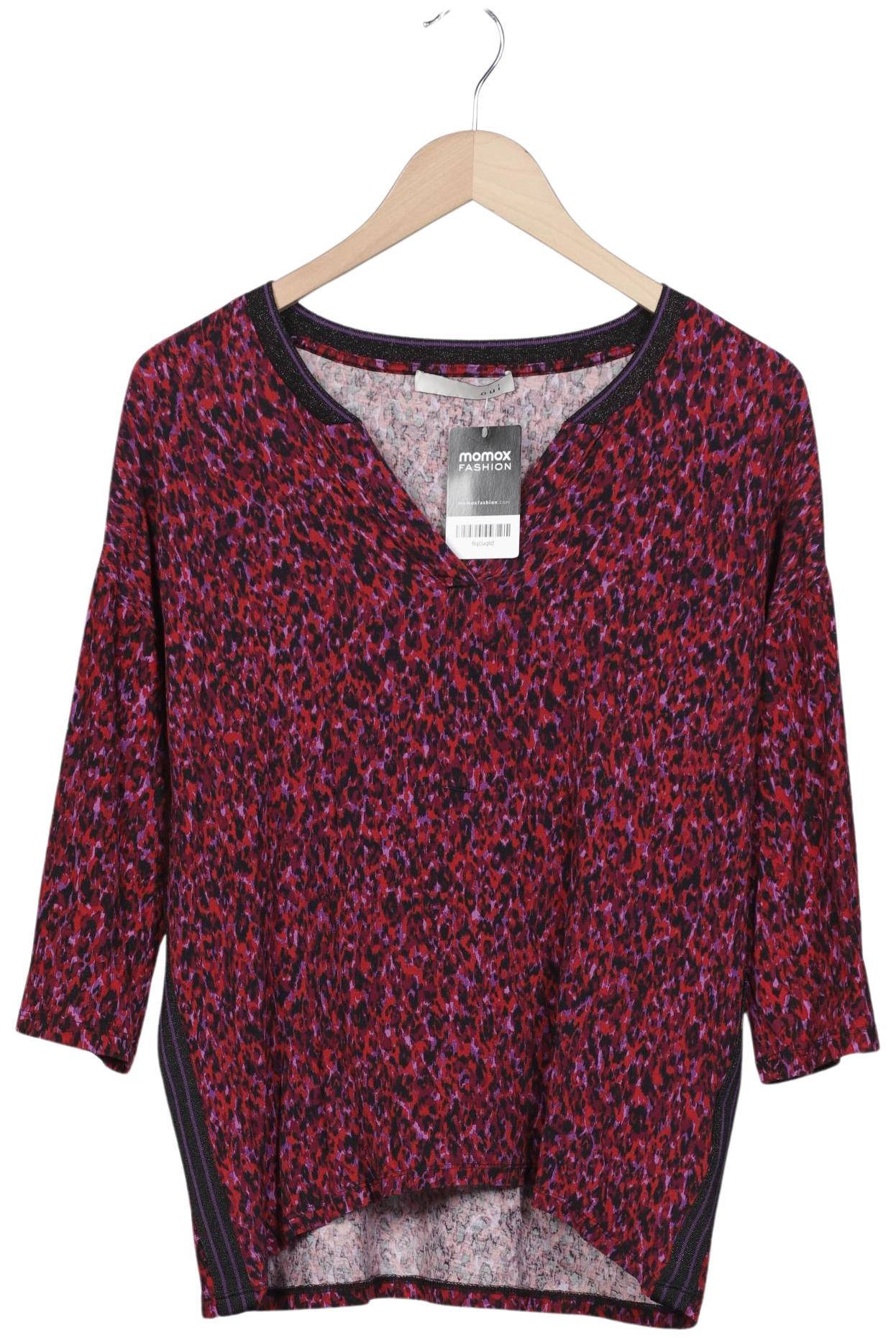 

Oui Damen Langarmshirt, pink, Gr. 42