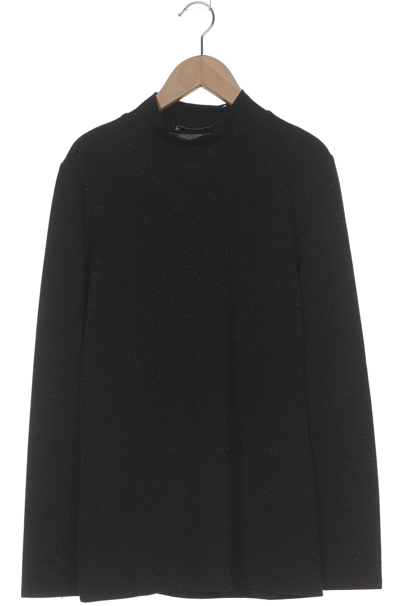 

Oui Damen Langarmshirt, schwarz, Gr. 42