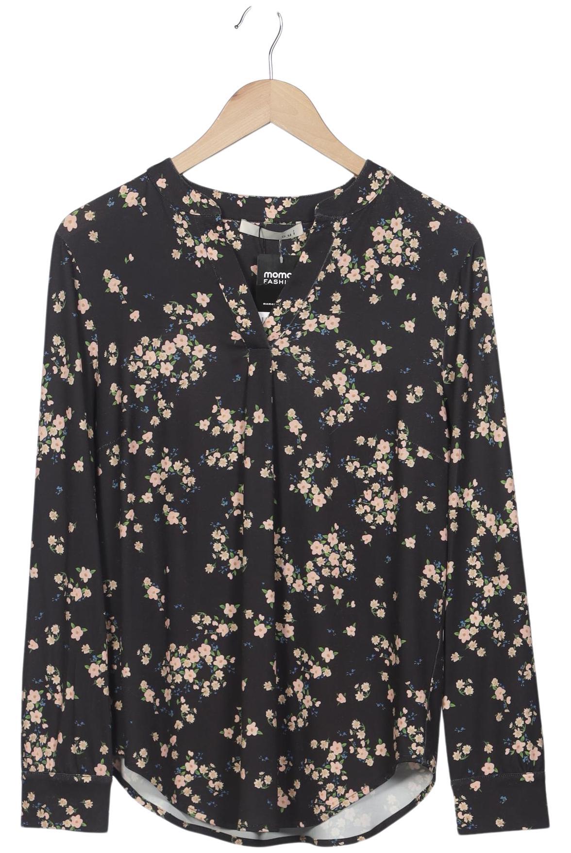 

Oui Damen Langarmshirt, schwarz, Gr. 36