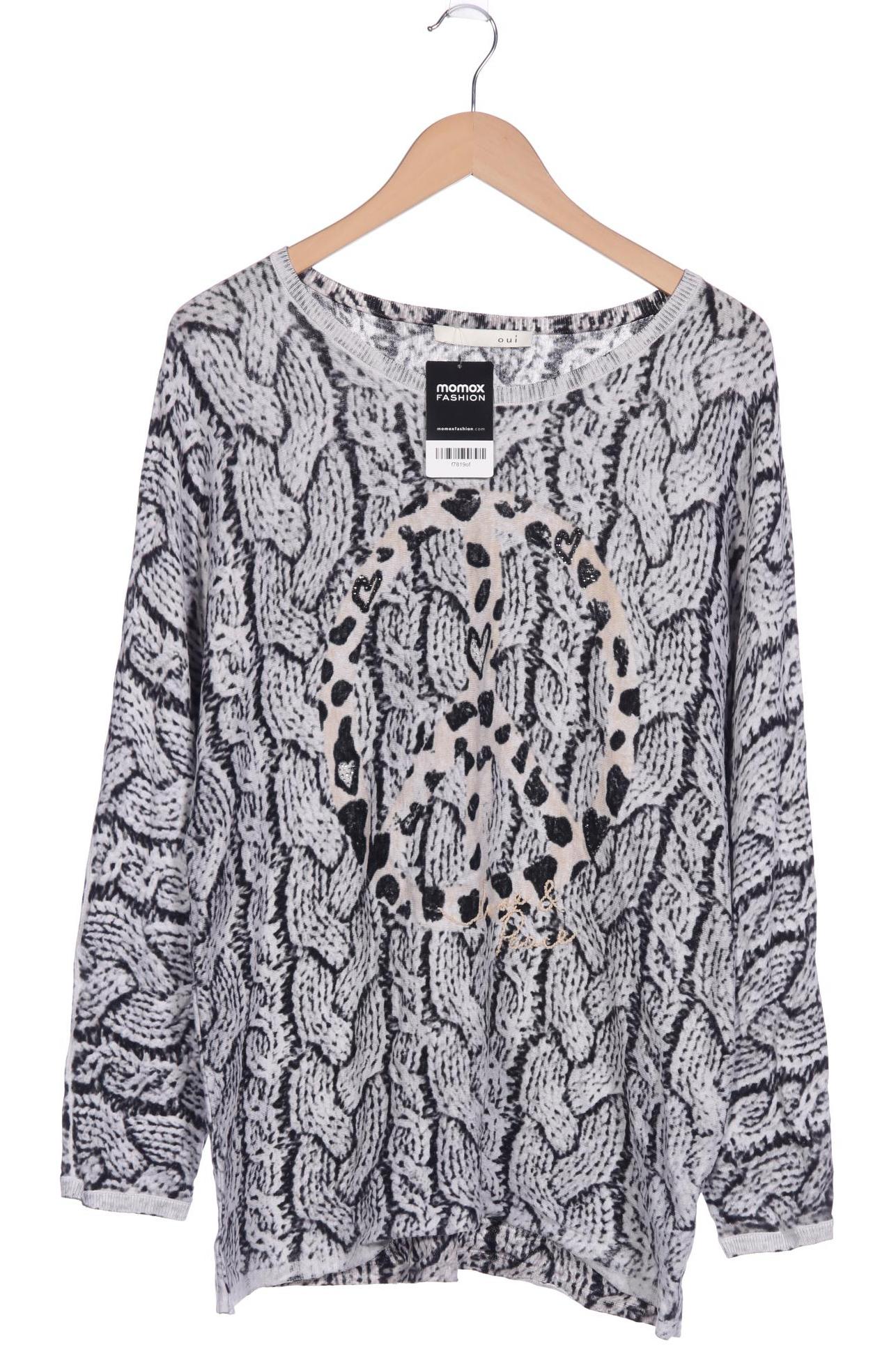 

Oui Damen Langarmshirt, grau