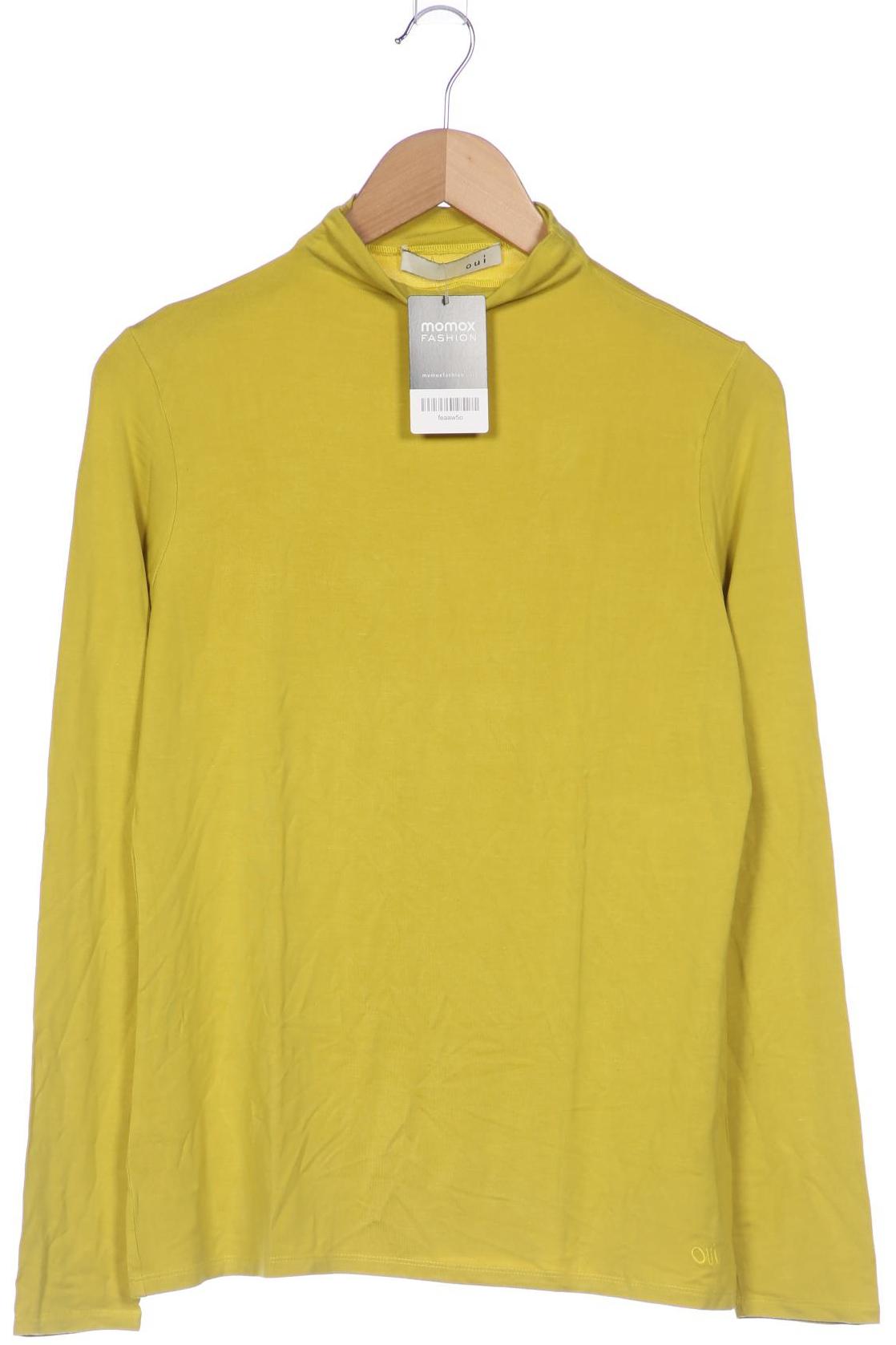 

Oui Damen Langarmshirt, gelb, Gr. 38
