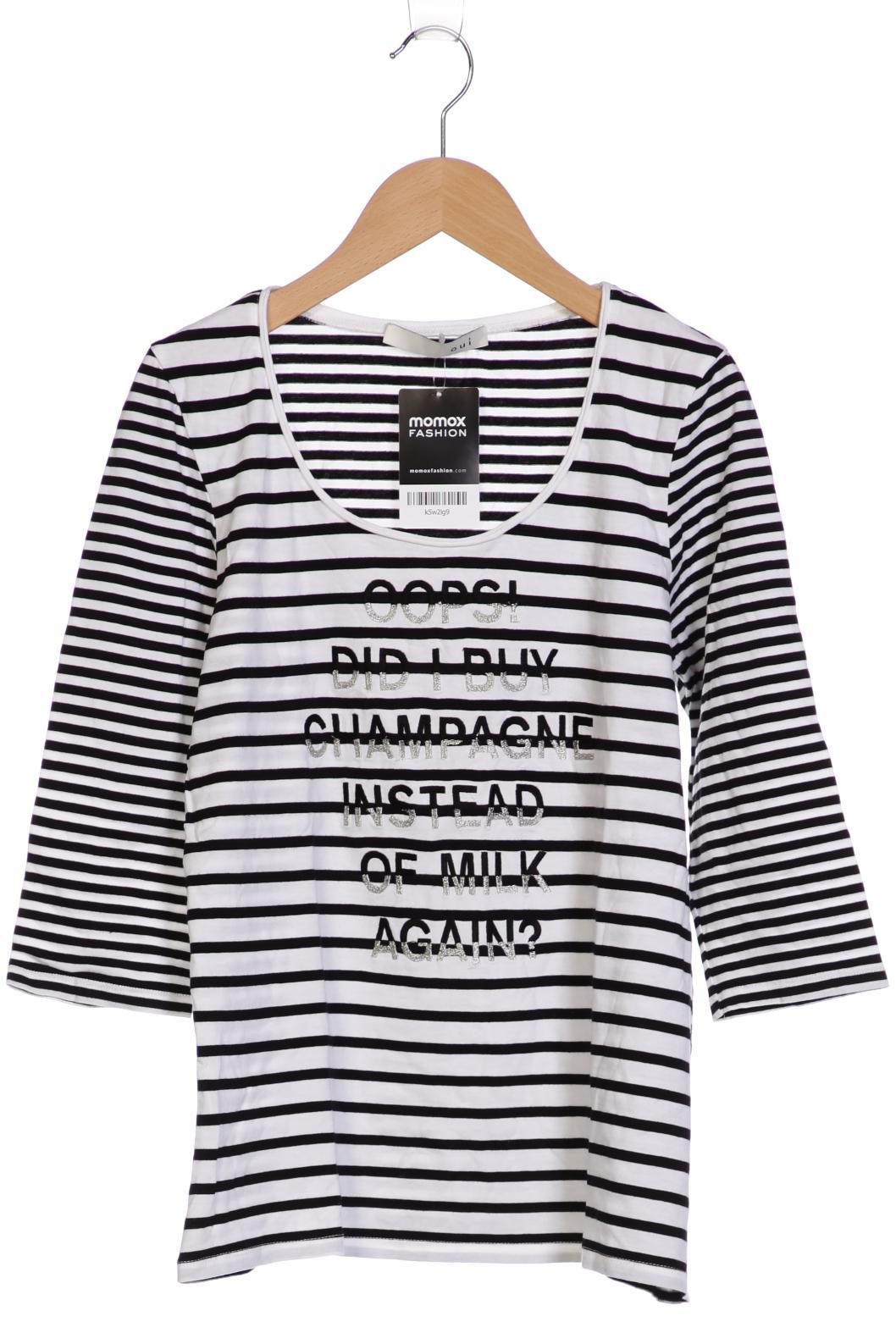 

Oui Damen Langarmshirt, weiß