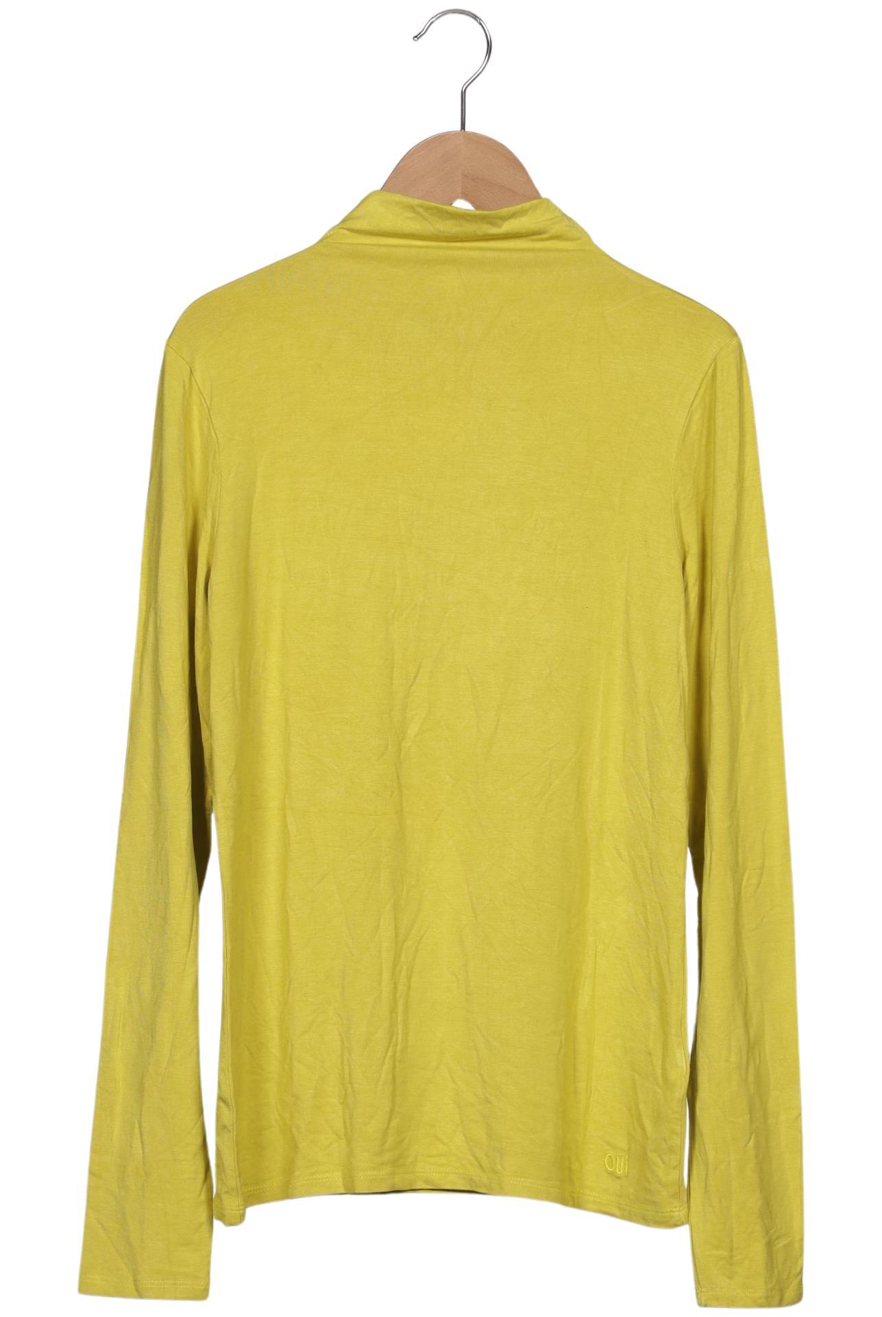 

Oui Damen Langarmshirt, gelb, Gr. 36