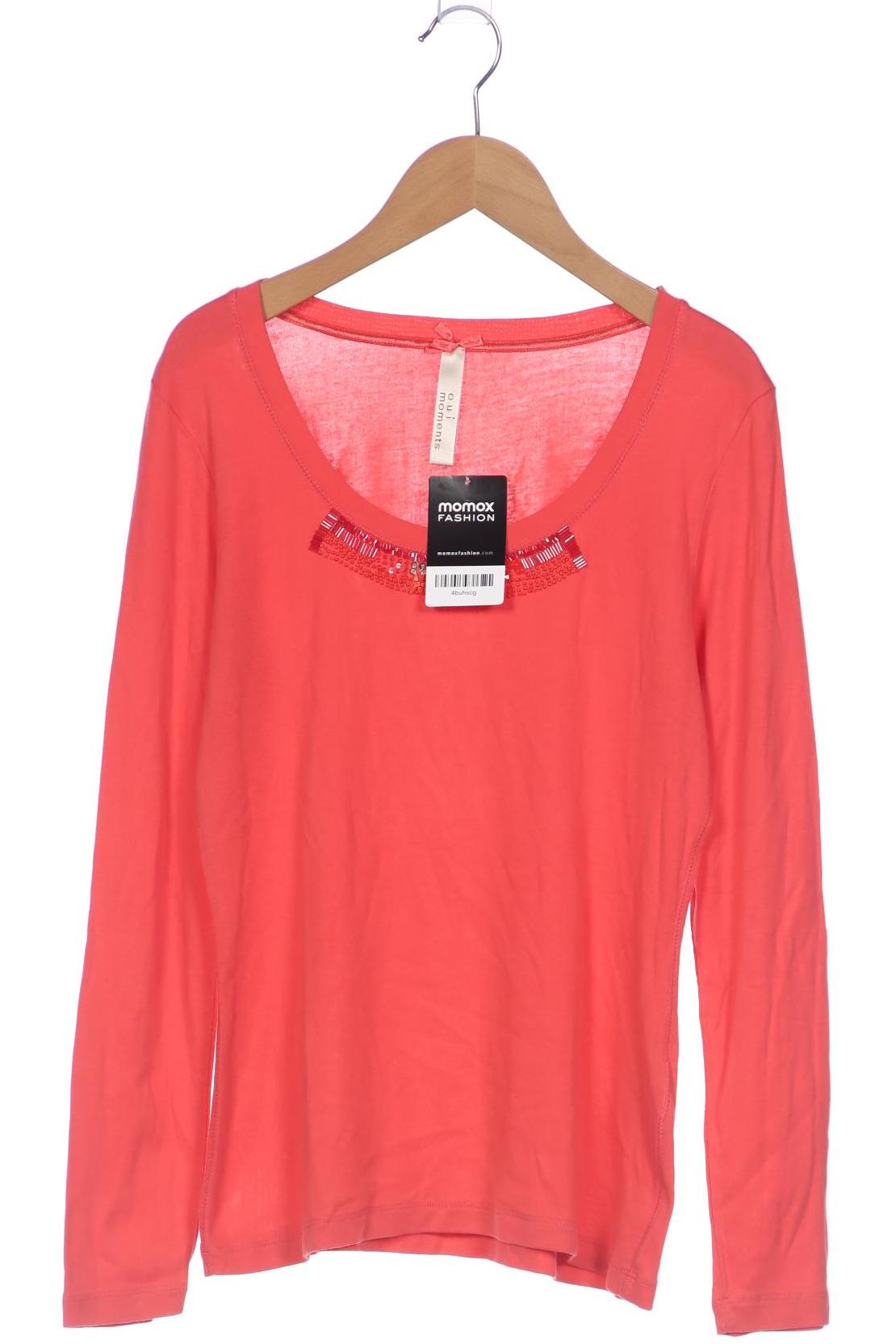 

Oui Damen Langarmshirt, pink, Gr. 40