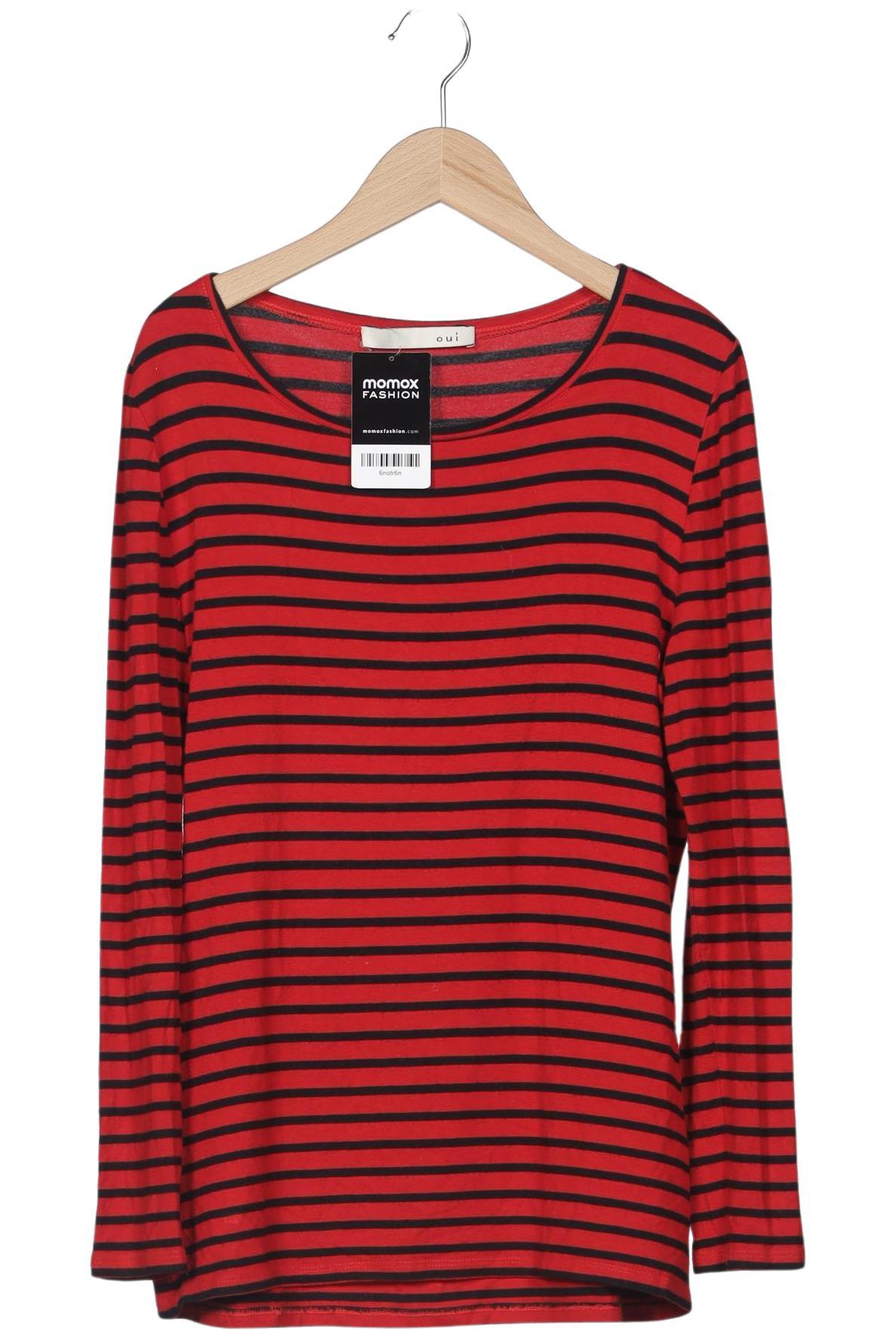 

Oui Damen Langarmshirt, mehrfarbig, Gr. 34