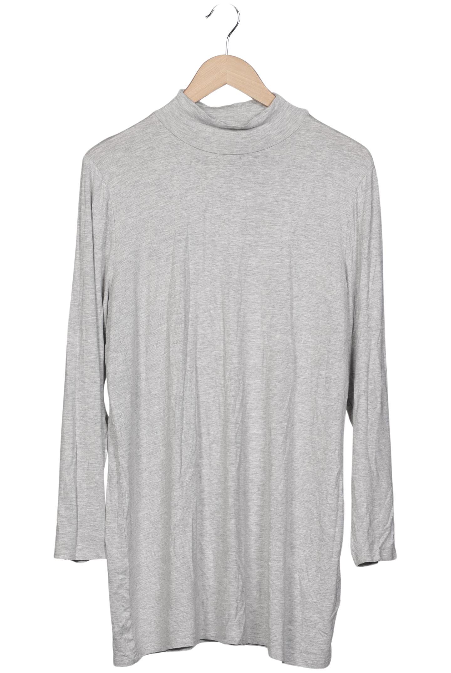 

Oui Damen Langarmshirt, grau, Gr. 46