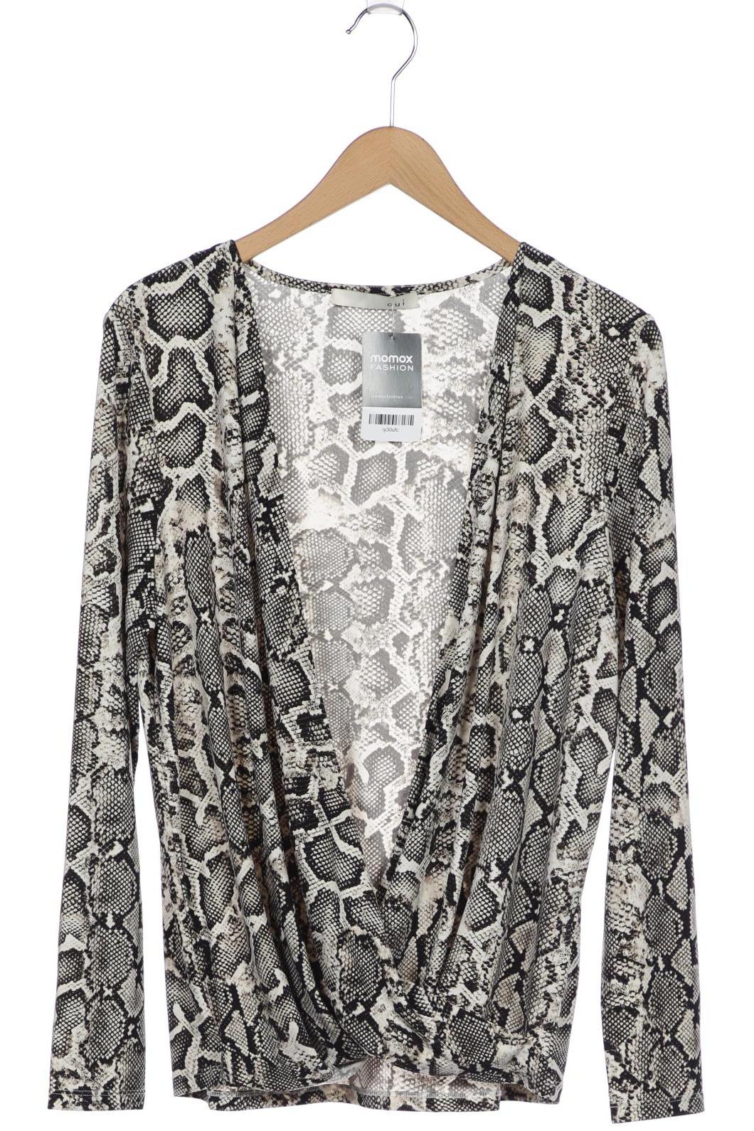 

Oui Damen Langarmshirt, schwarz, Gr. 42