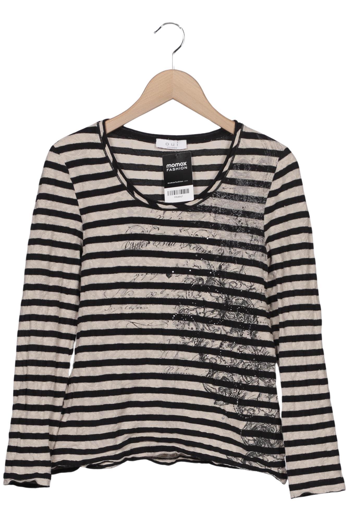 

Oui Damen Langarmshirt, mehrfarbig, Gr. 38