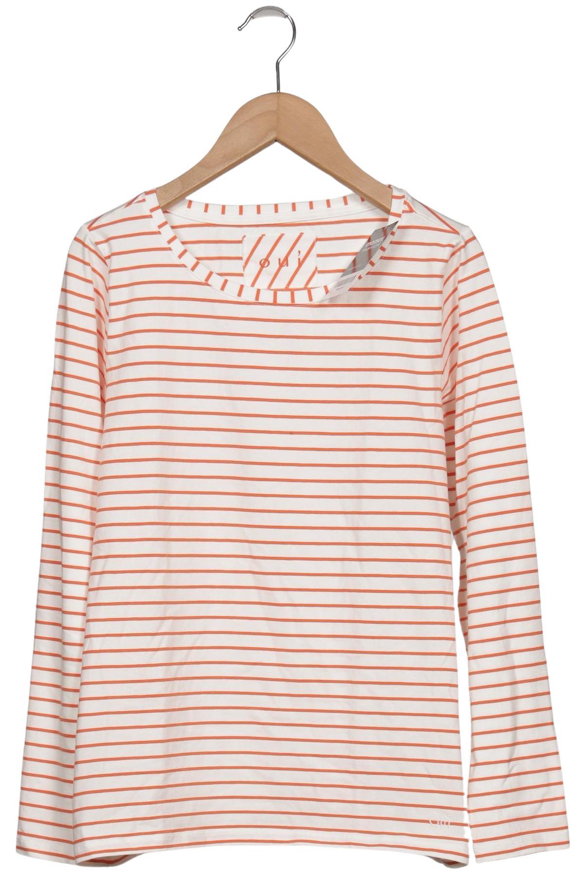 

Oui Damen Langarmshirt, mehrfarbig, Gr. 38