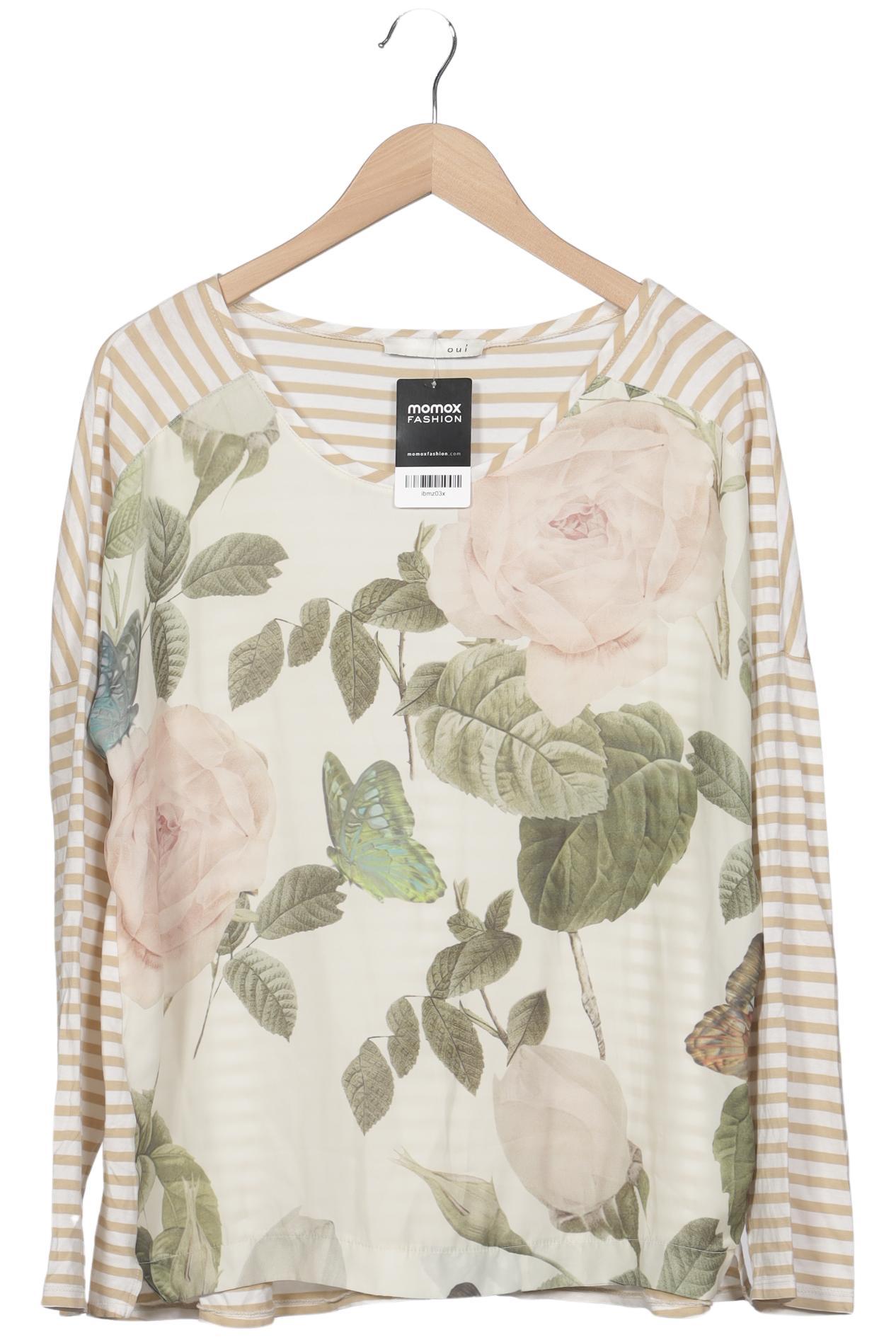 

Oui Damen Langarmshirt, mehrfarbig, Gr. 44