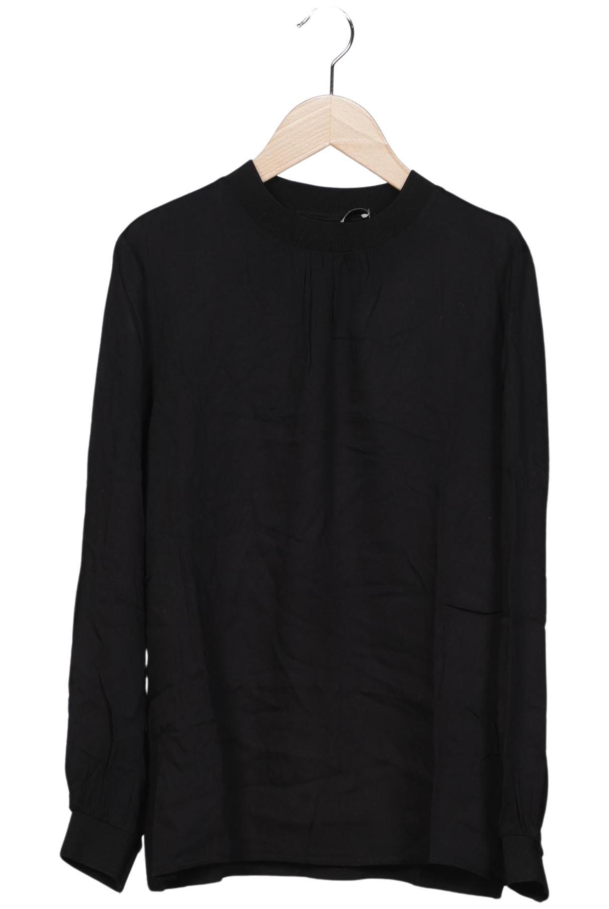 

Oui Damen Langarmshirt, schwarz, Gr. 36