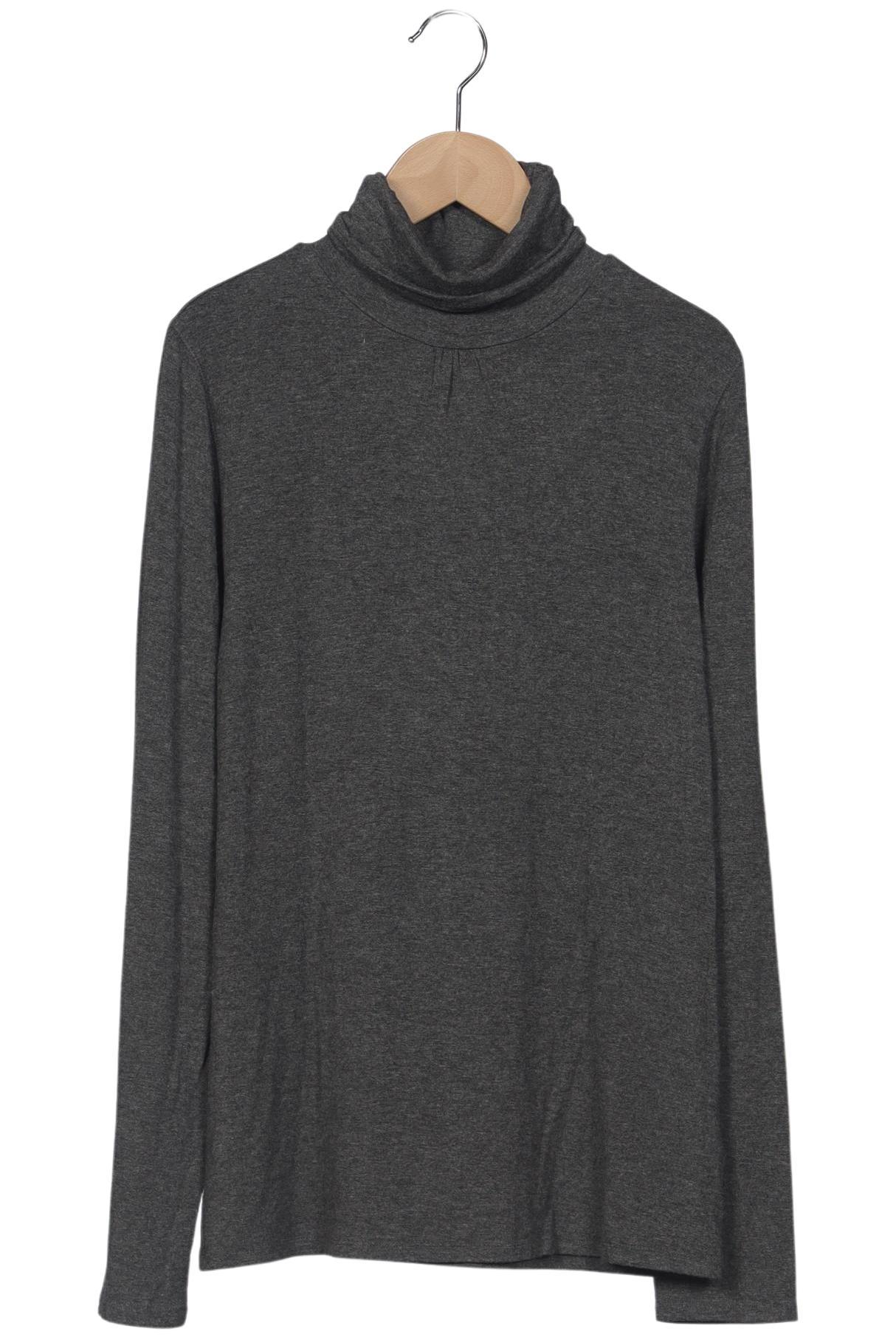 

Oui Damen Langarmshirt, grau, Gr. 42