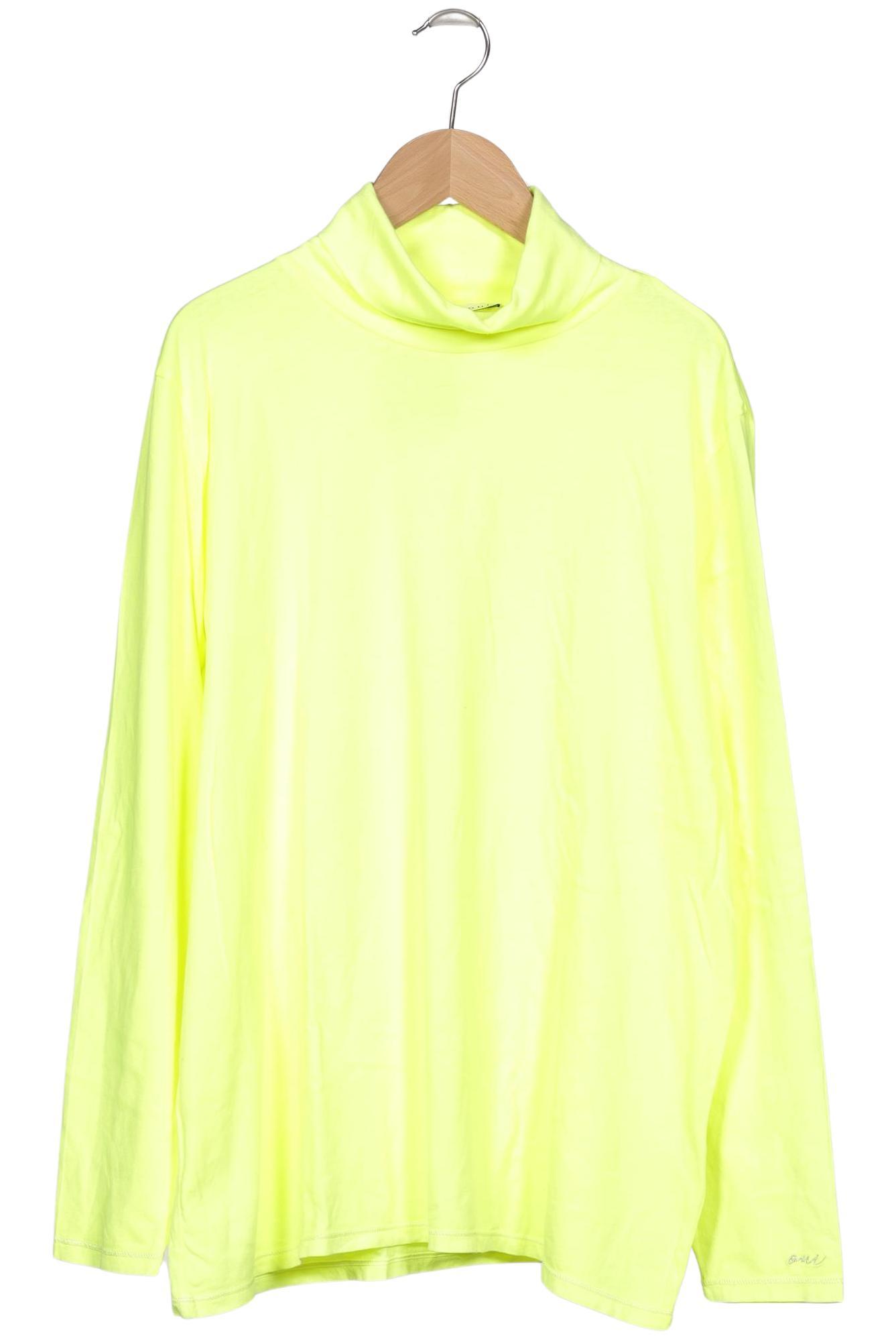 

Oui Damen Langarmshirt, neon, Gr. 46